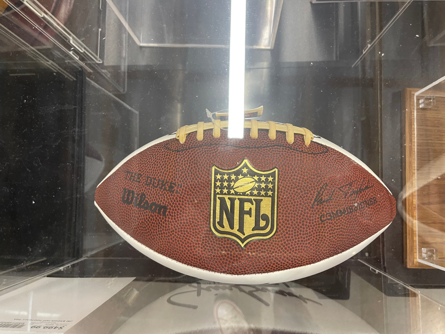 Jim Brown Signed Football