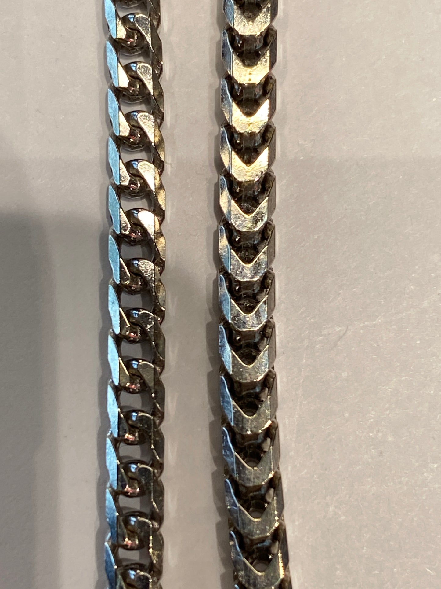 14k White Gold Chain