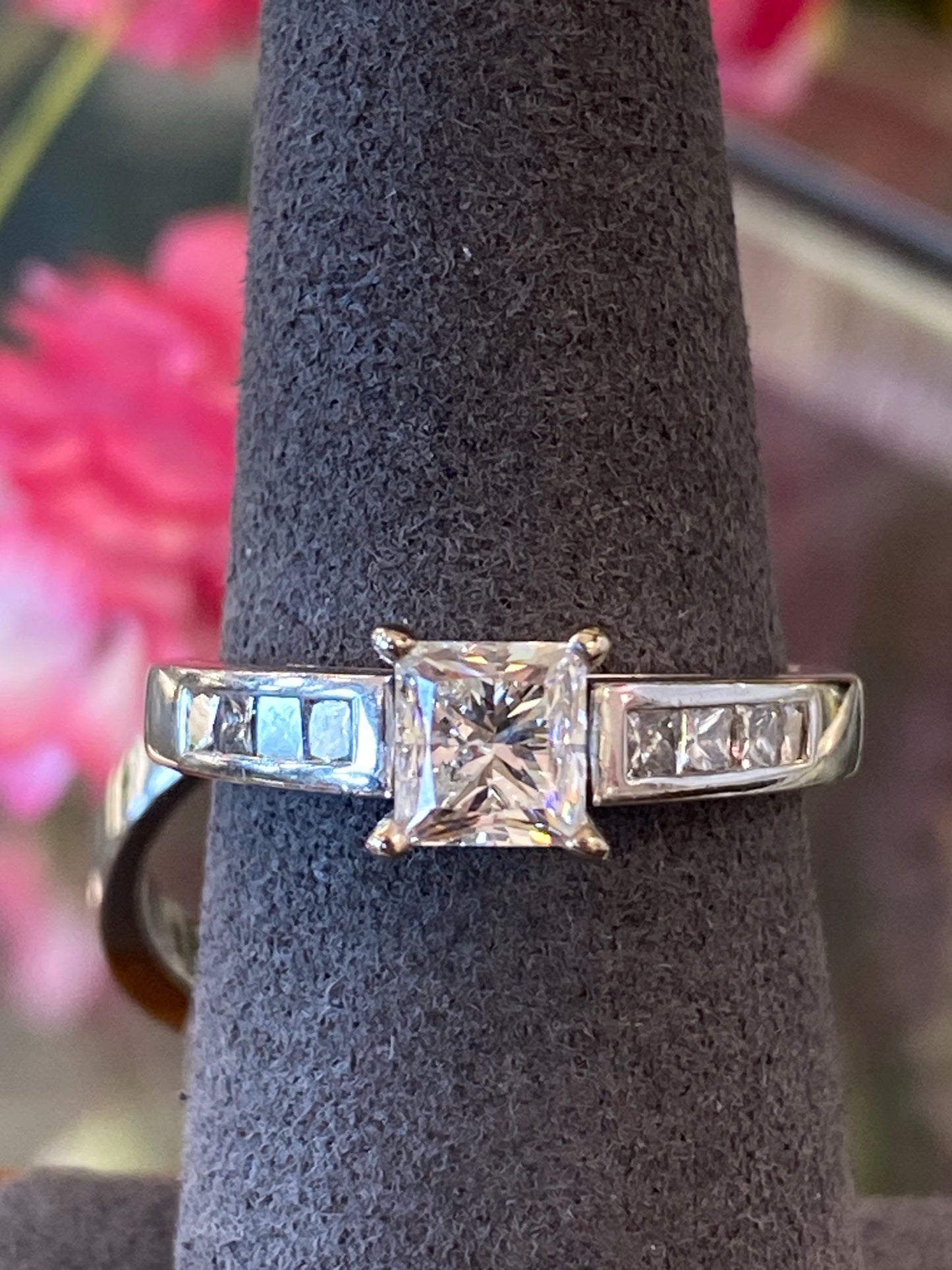 Platinum Diamond Wedding Set