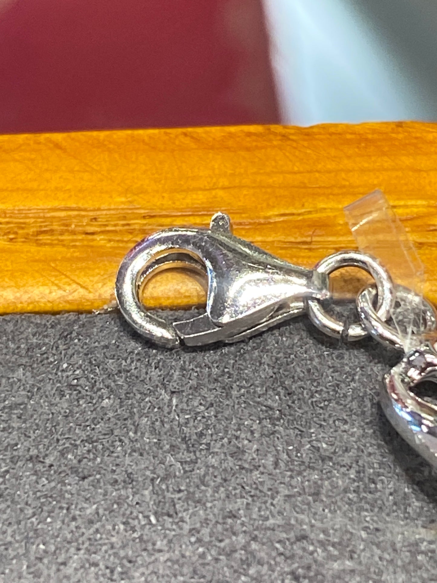Silver Bracelet With CZ Stones