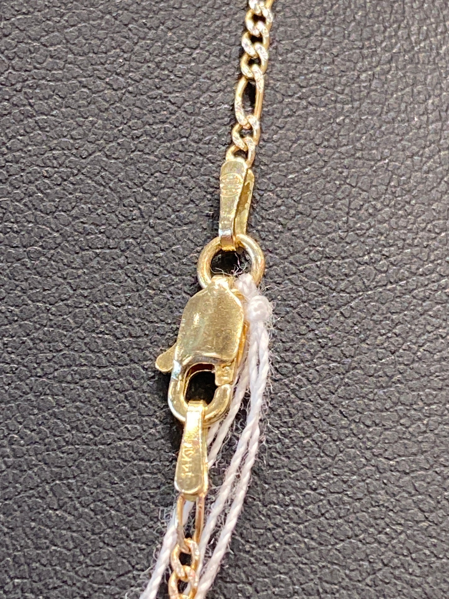 14k Two Tone Fígaro Chain