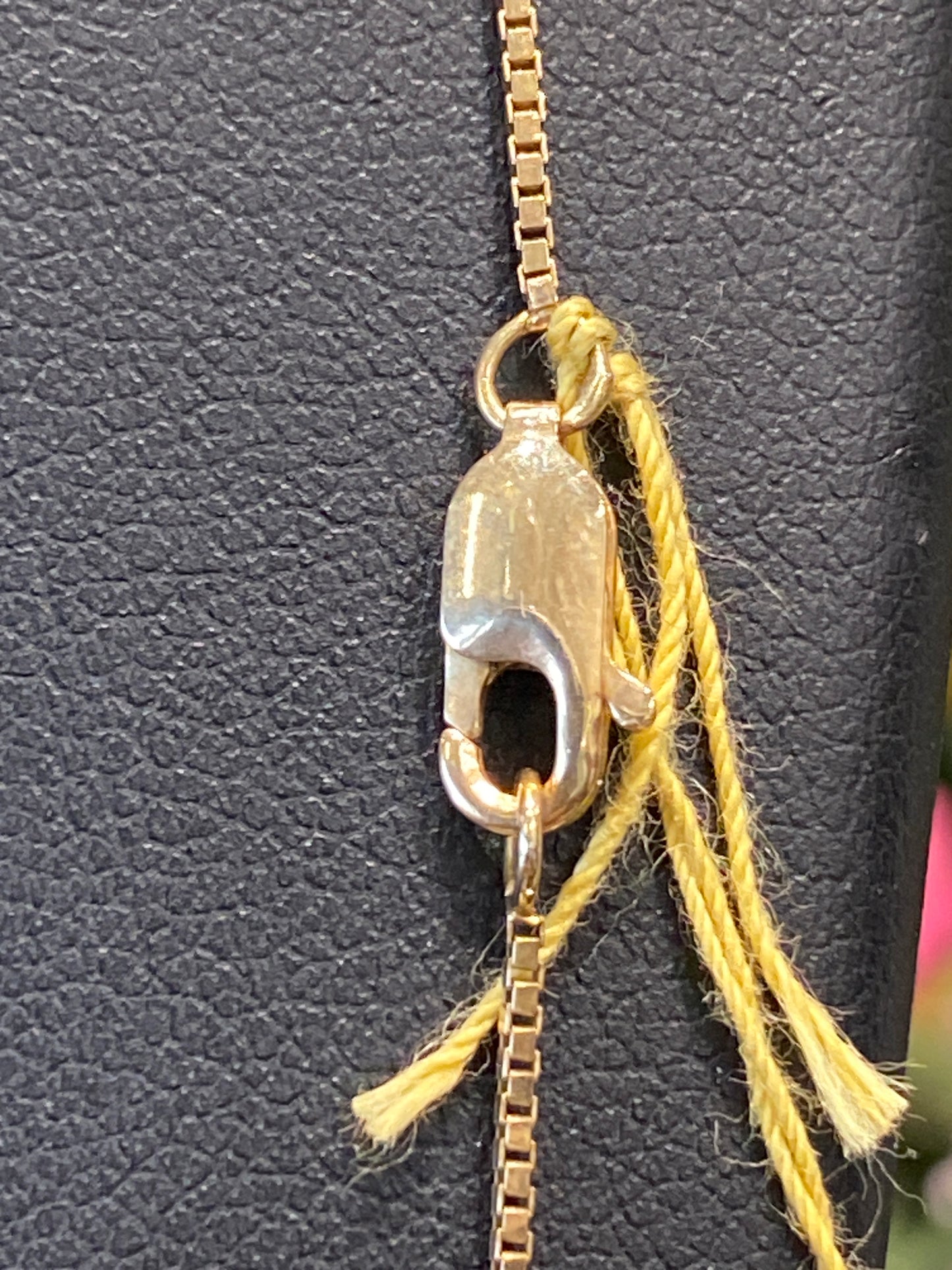 14k Yellow Gold Box Link Chain