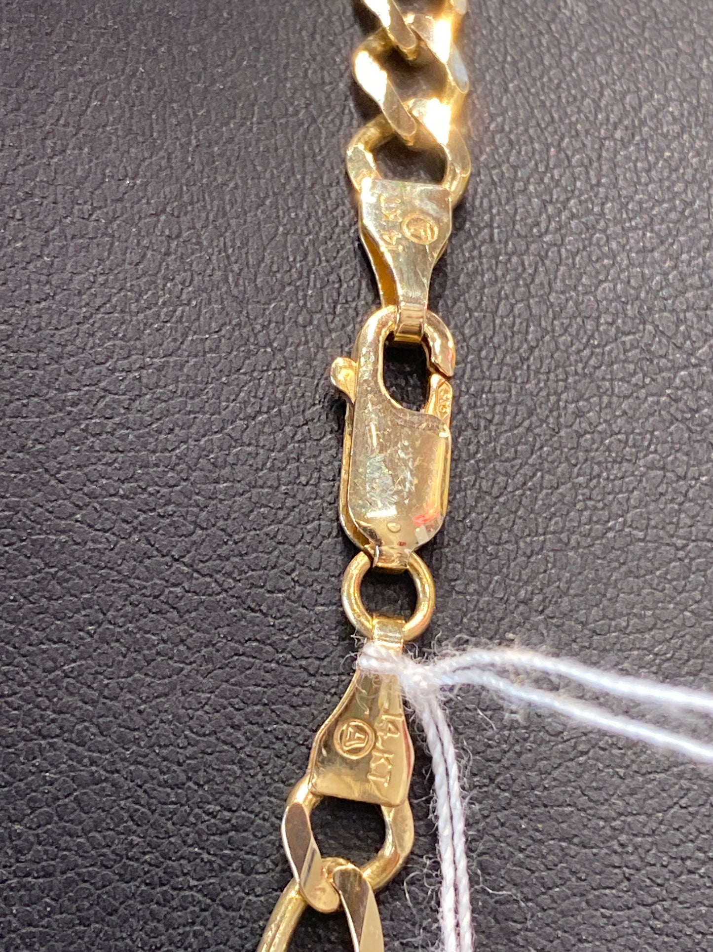 14k Yellow Gold Fígaro Chain