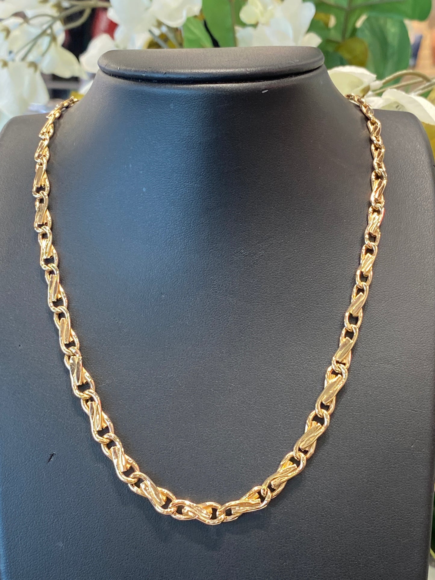 14k Yellow Gold Fashion Chain