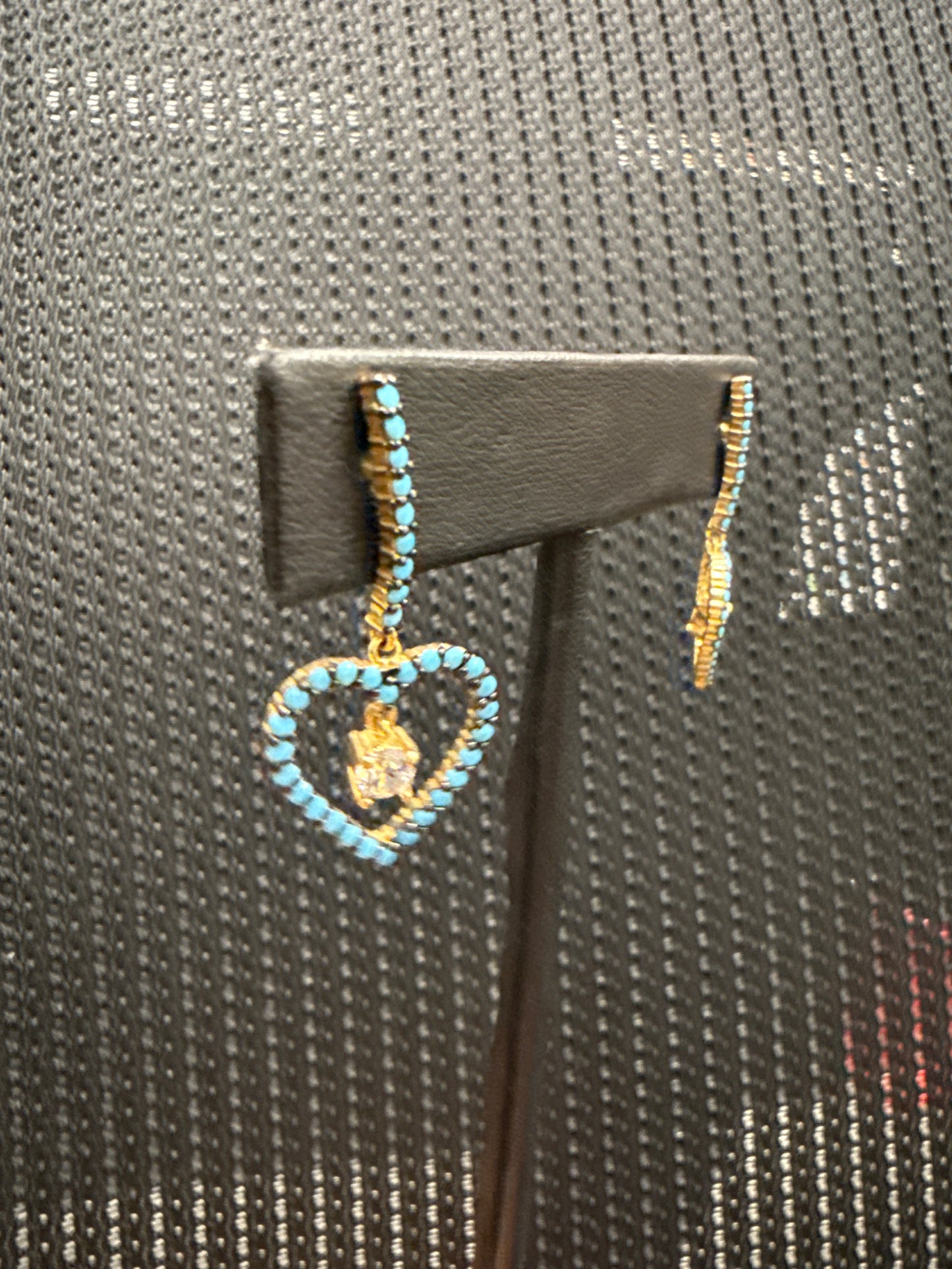 Silver earrings