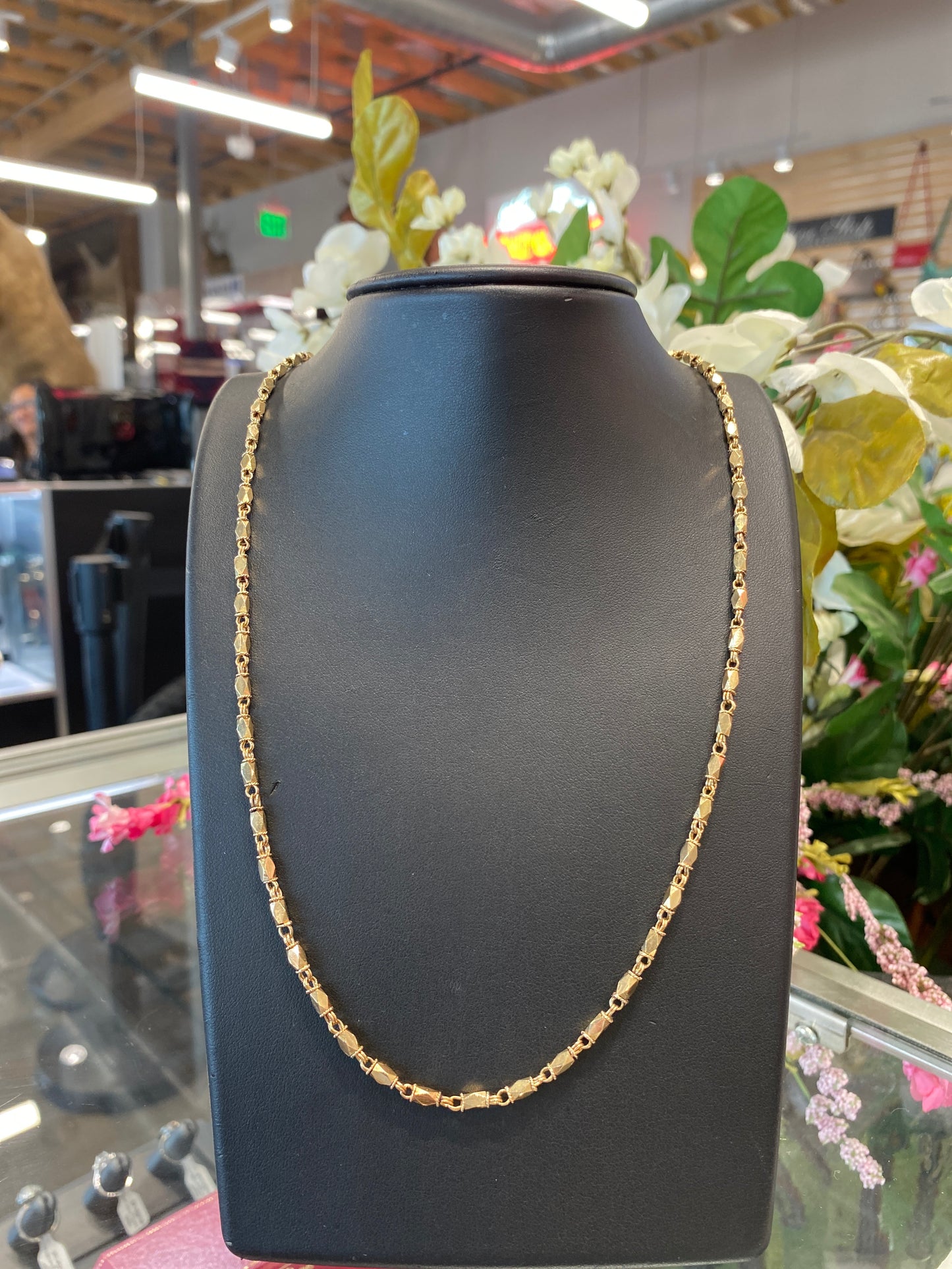 14k Yellow Gold Fashion Chain