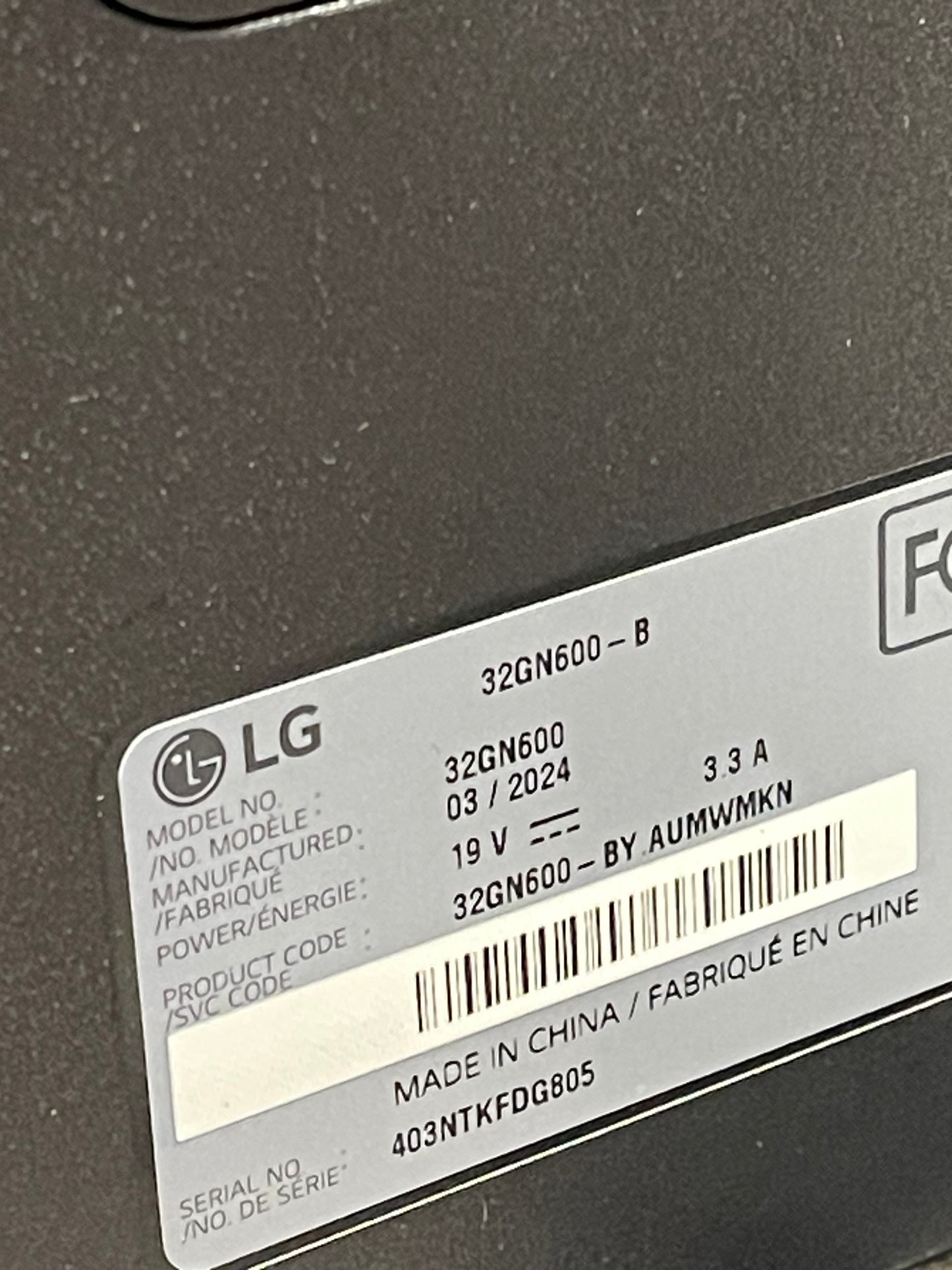 LG Gaming Monitor (150507