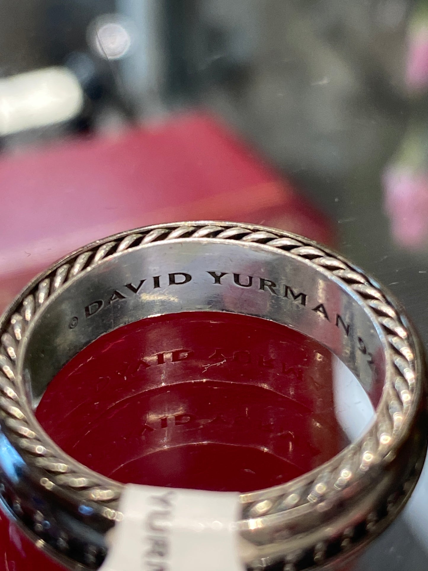 Silver David Yurman Ring