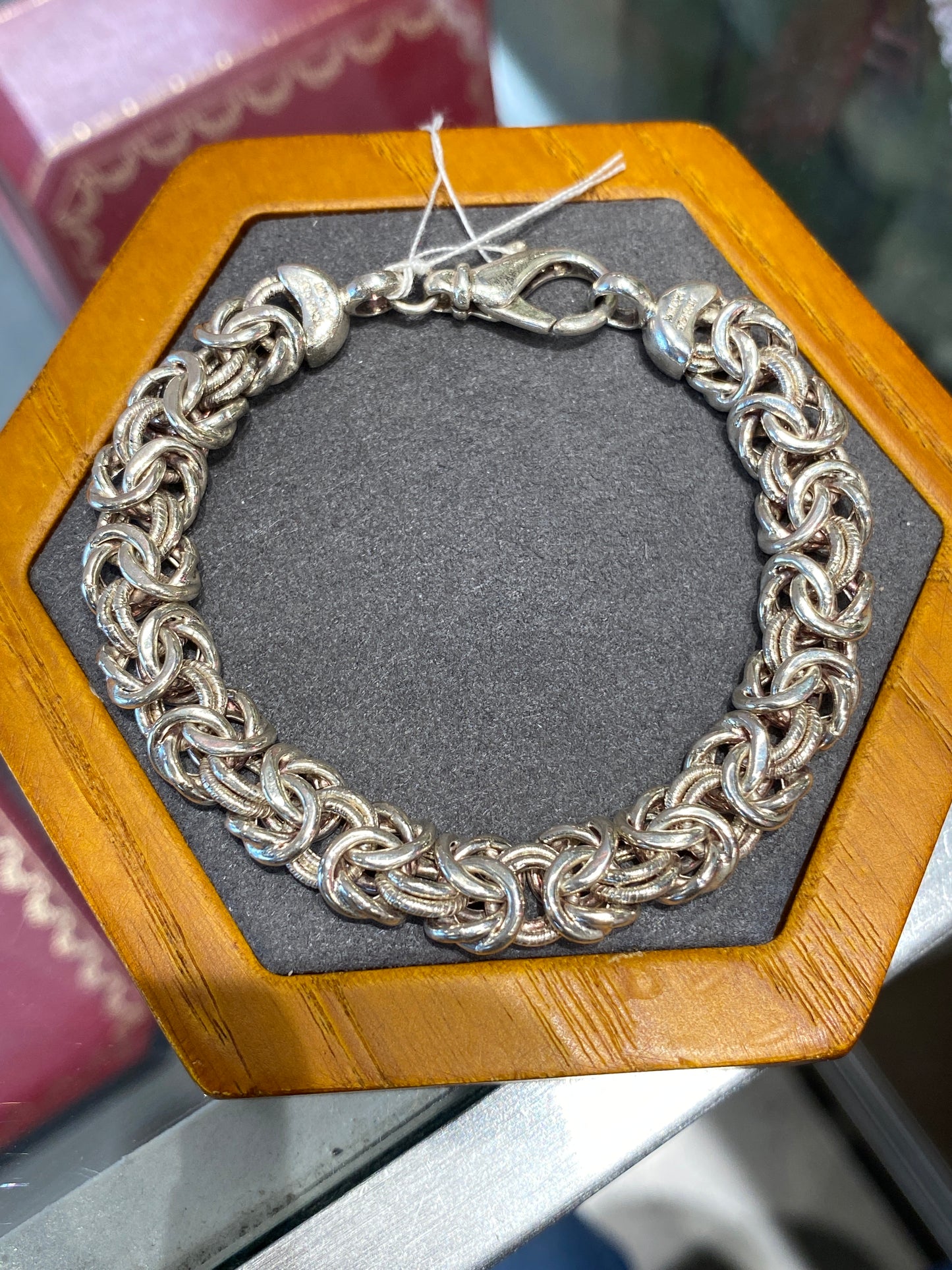 Silver Byzantine Bracelet