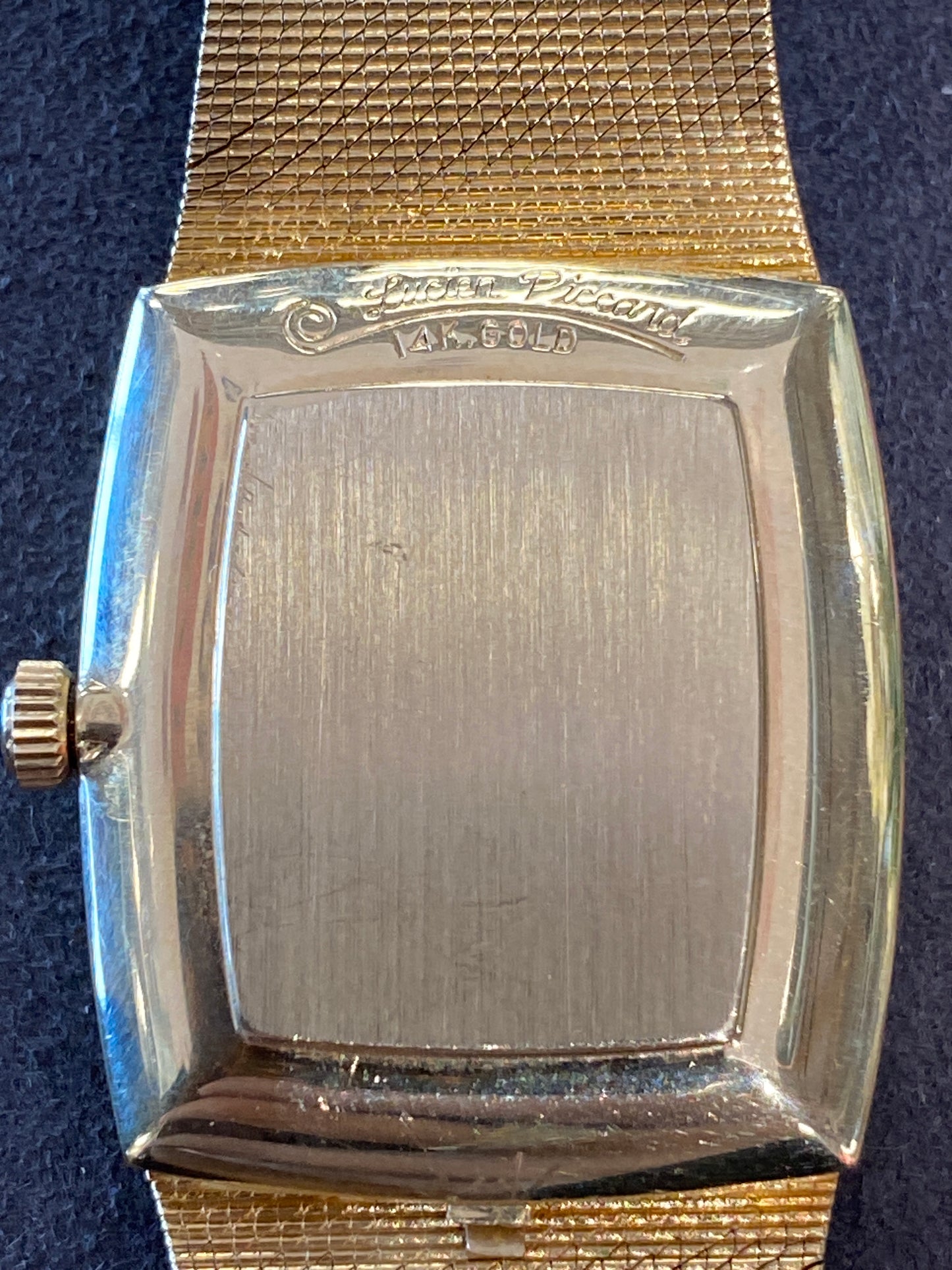 14k Yellow Gold Lucien Piccard Men’s Watch