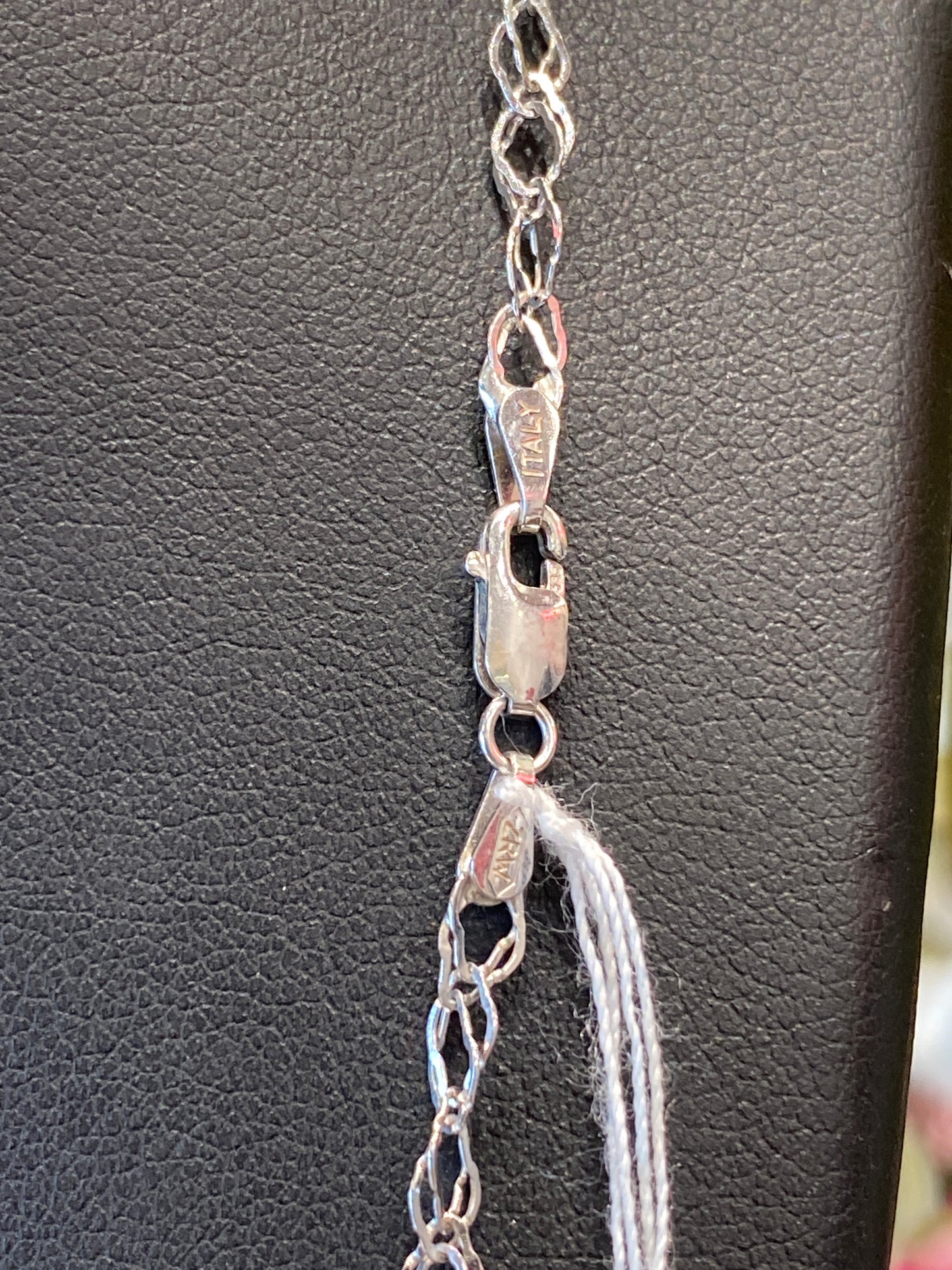 14k White Gold Fashion Chain
