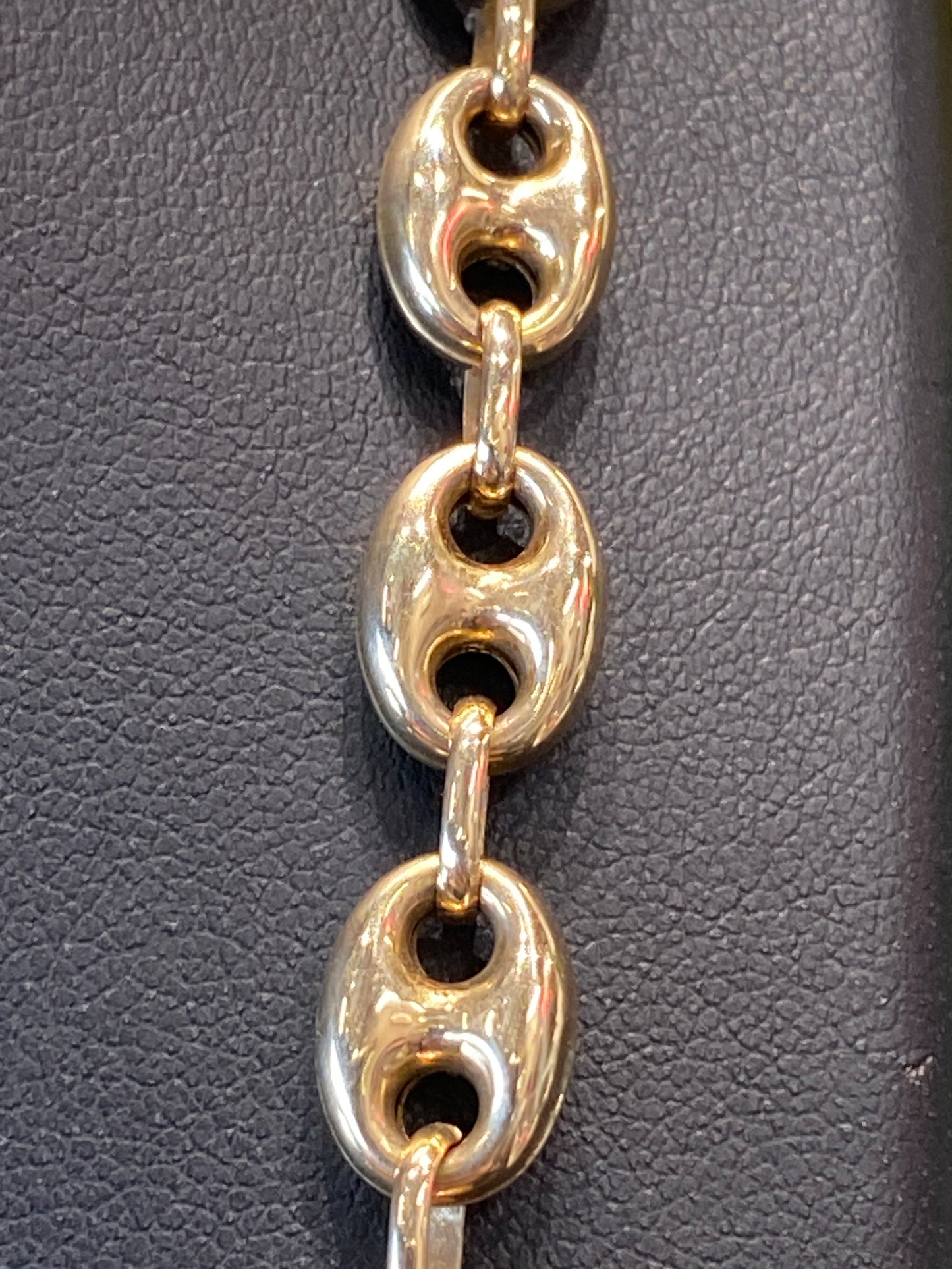 14k Yellow Gold Gucci Puff Chain