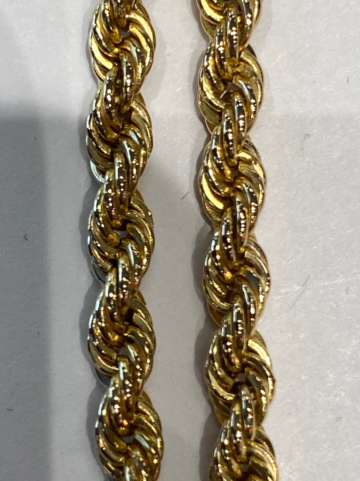 10k Yellow Gold Rope Chain