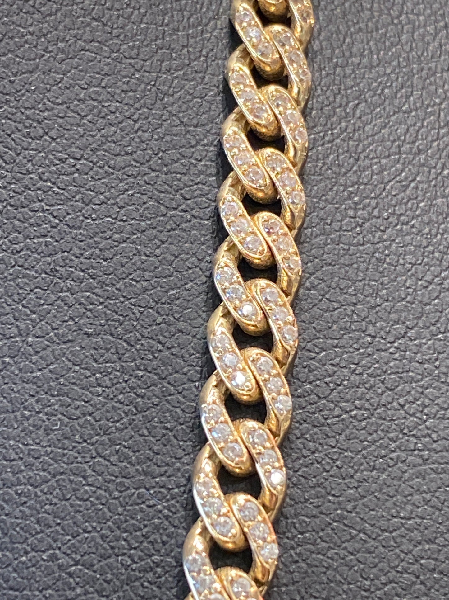 14k Yellow Gold Cuban Chain