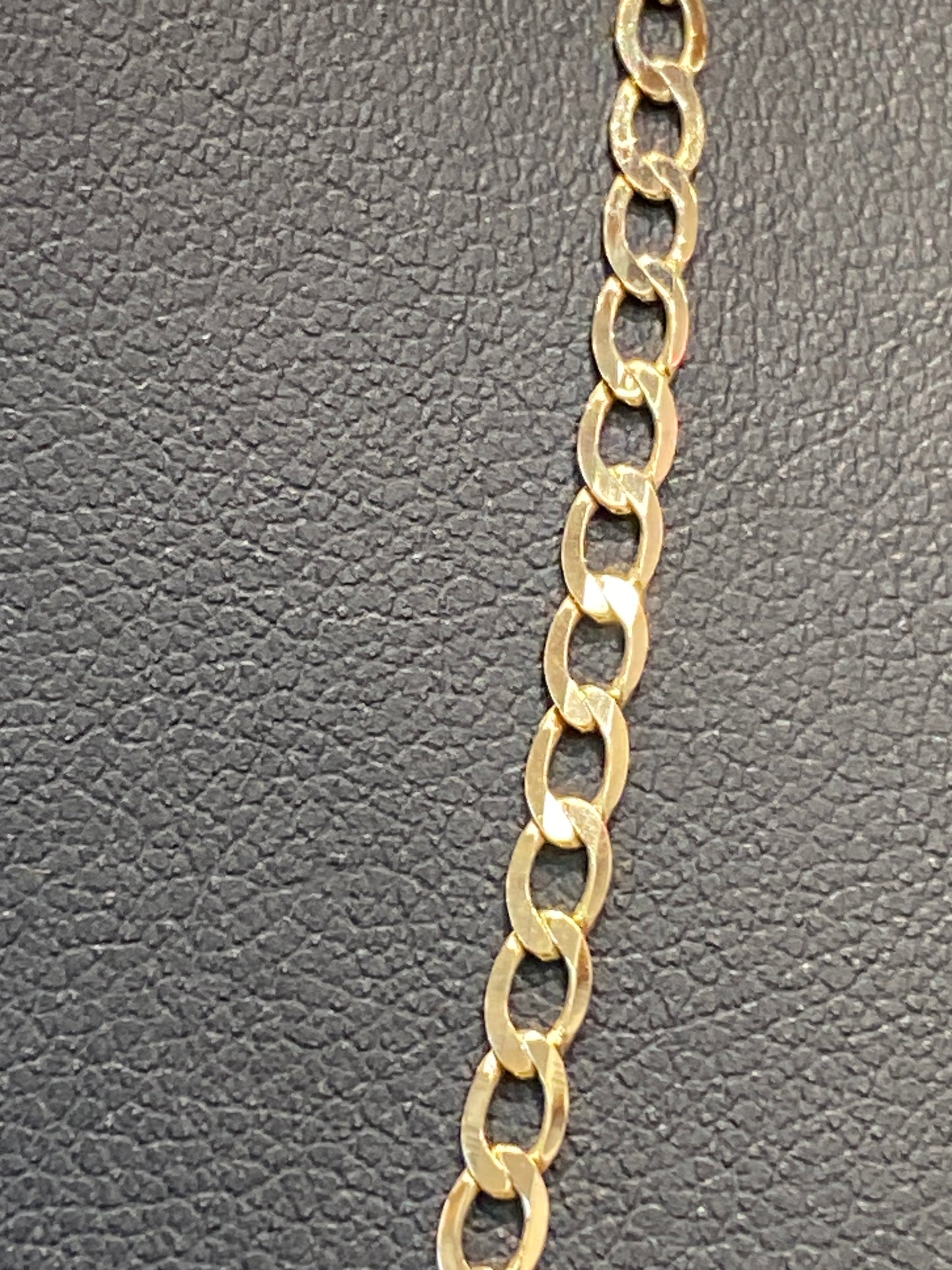 10k Yellow Gold Curb Chain