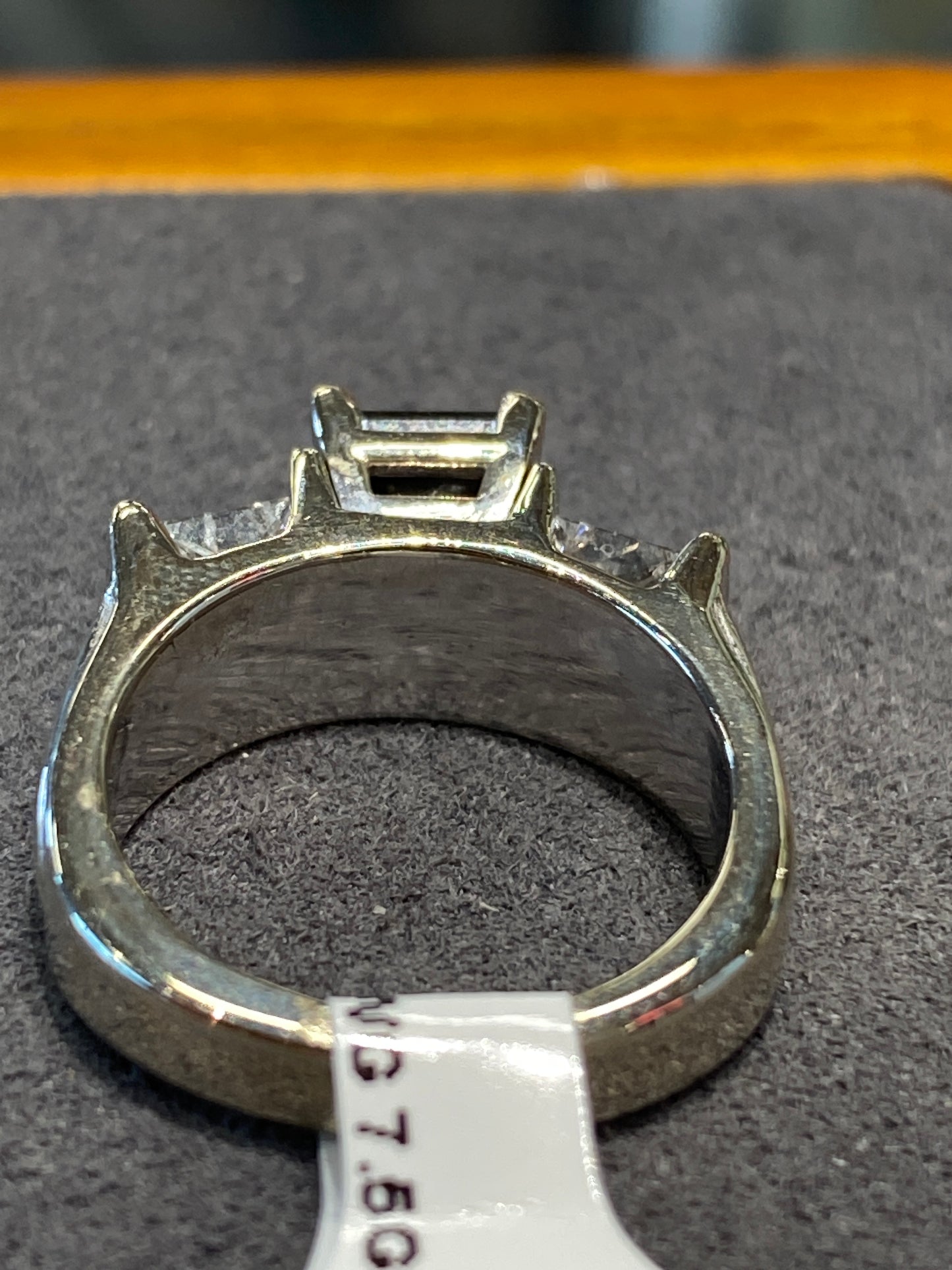 14k White Gold Engagement Ring