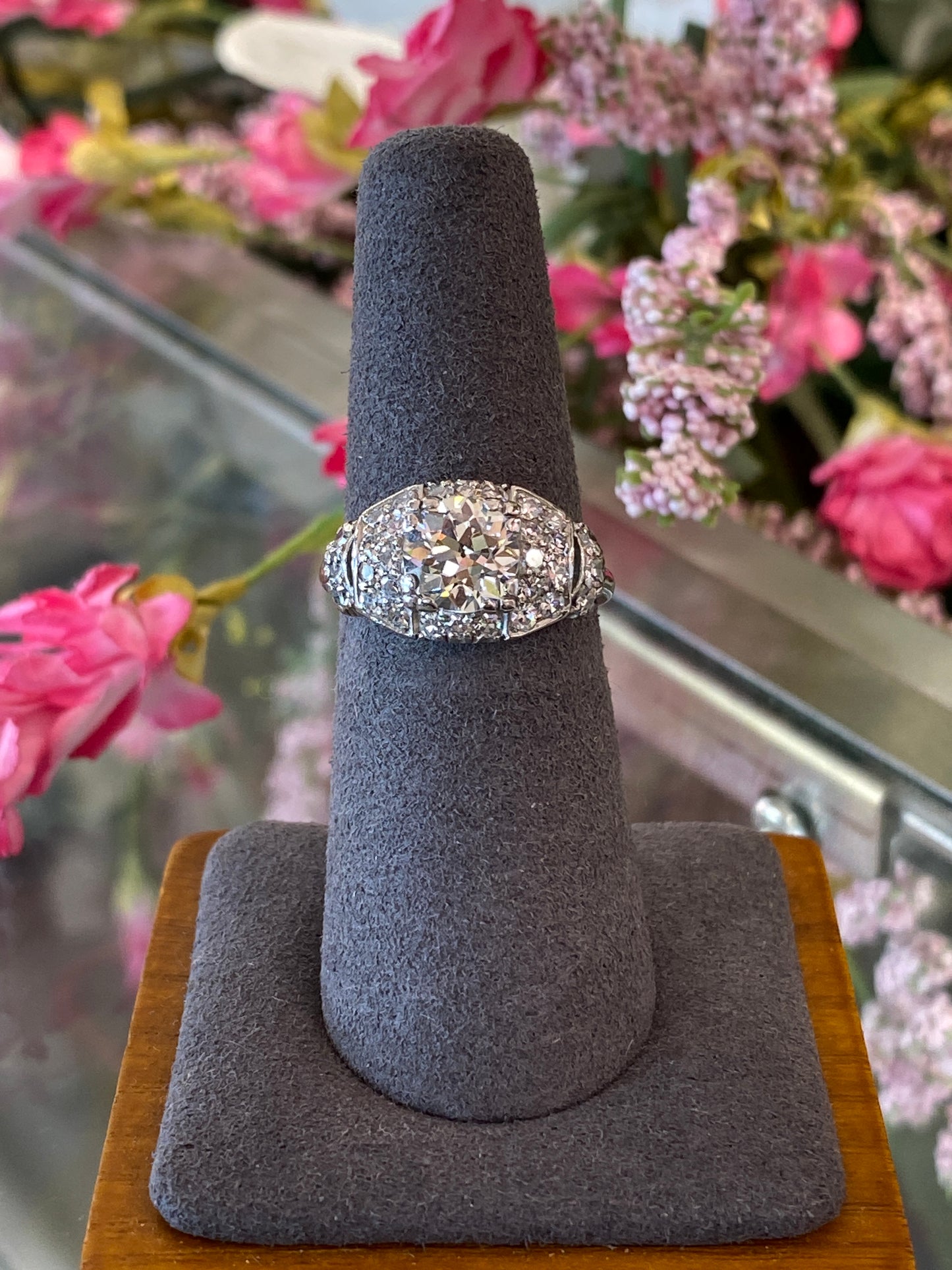 Platinum Diamond Ring