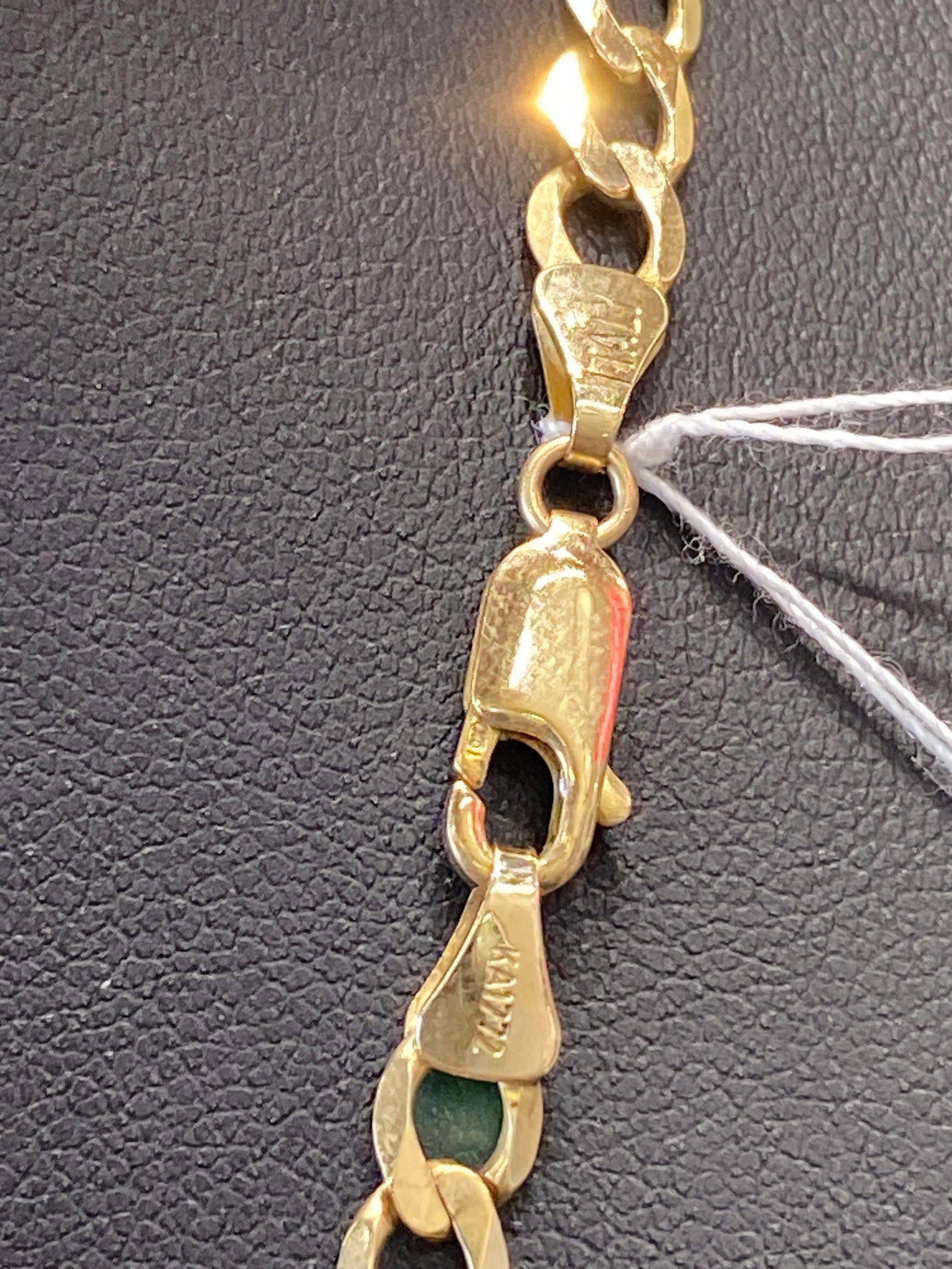 10k Yellow Gold Curb Link Chain
