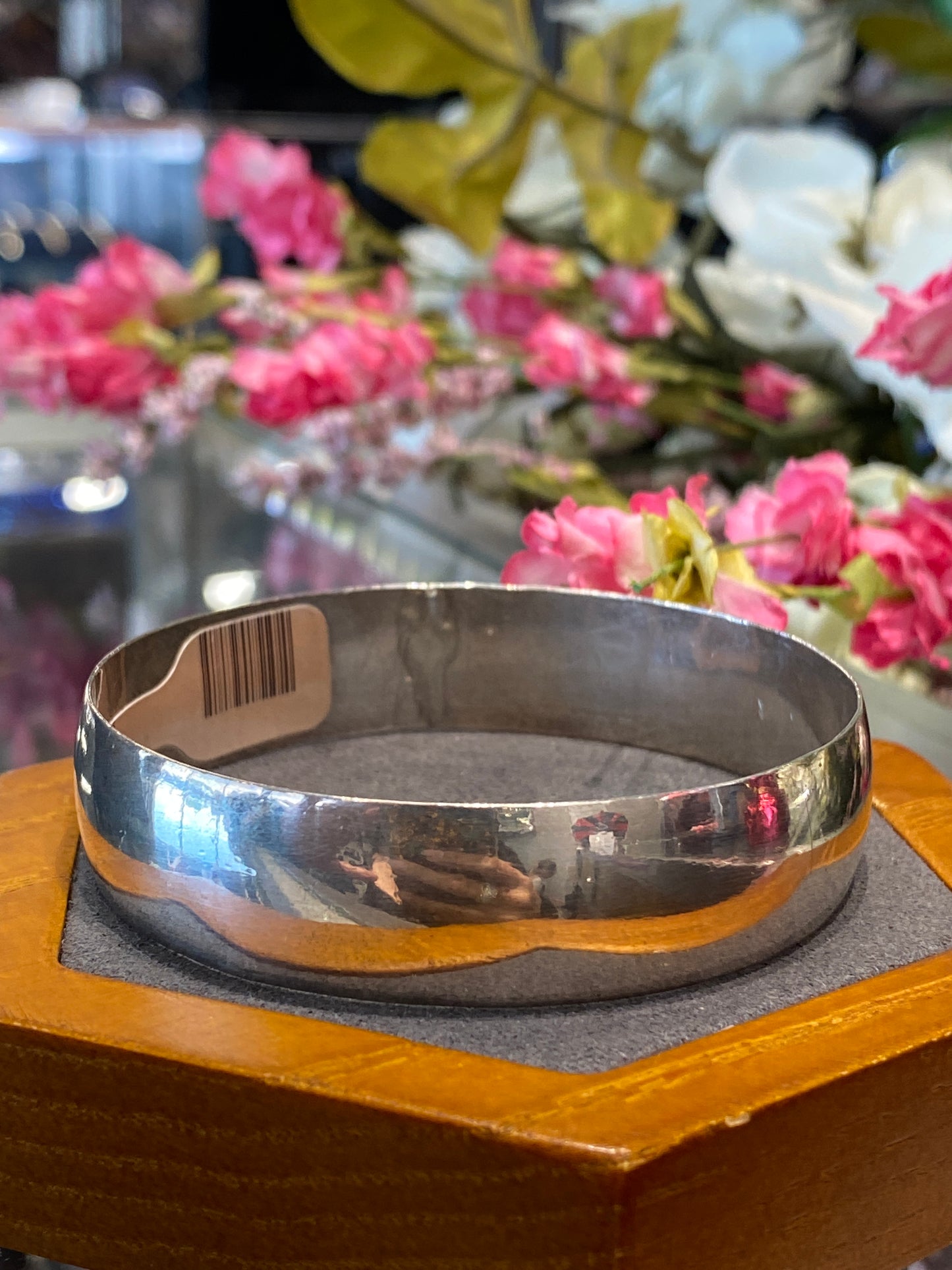 Silver Bangle Bracelet