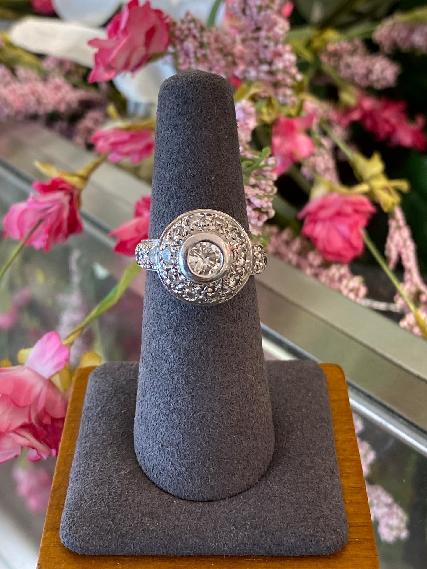 Platinum Diamond Ring