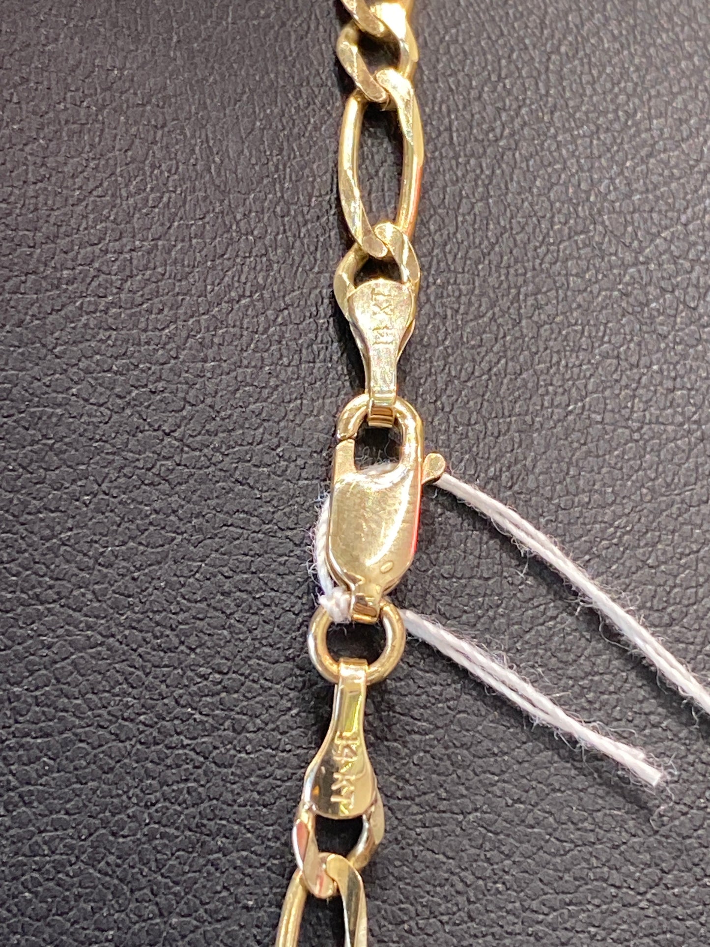14k Yellow Gold Fígaro Chain