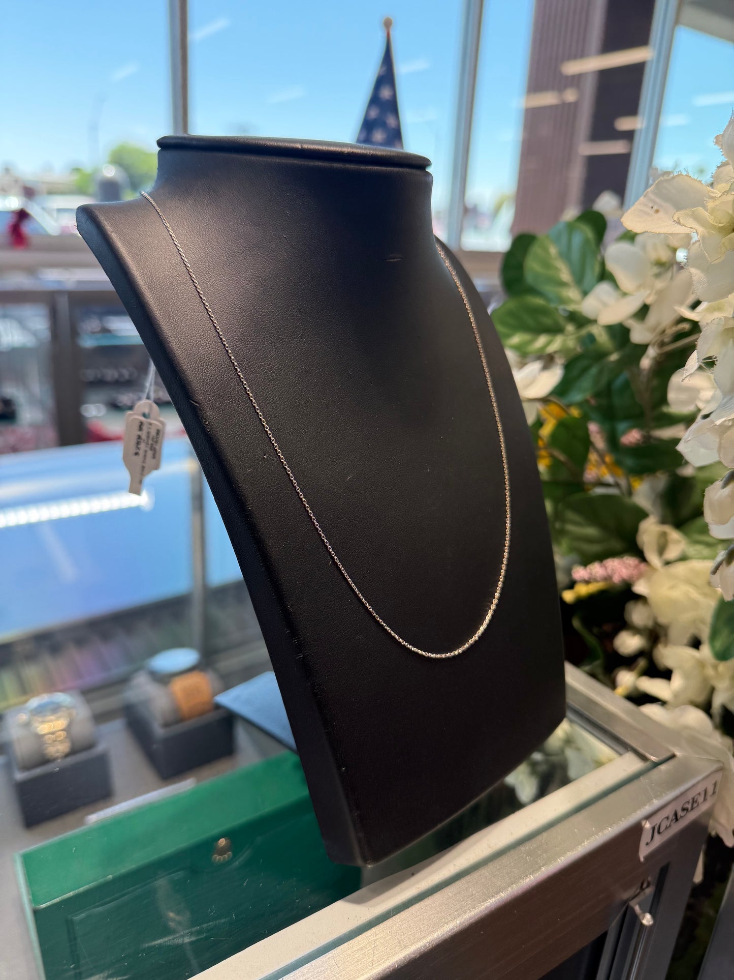 White gold chain