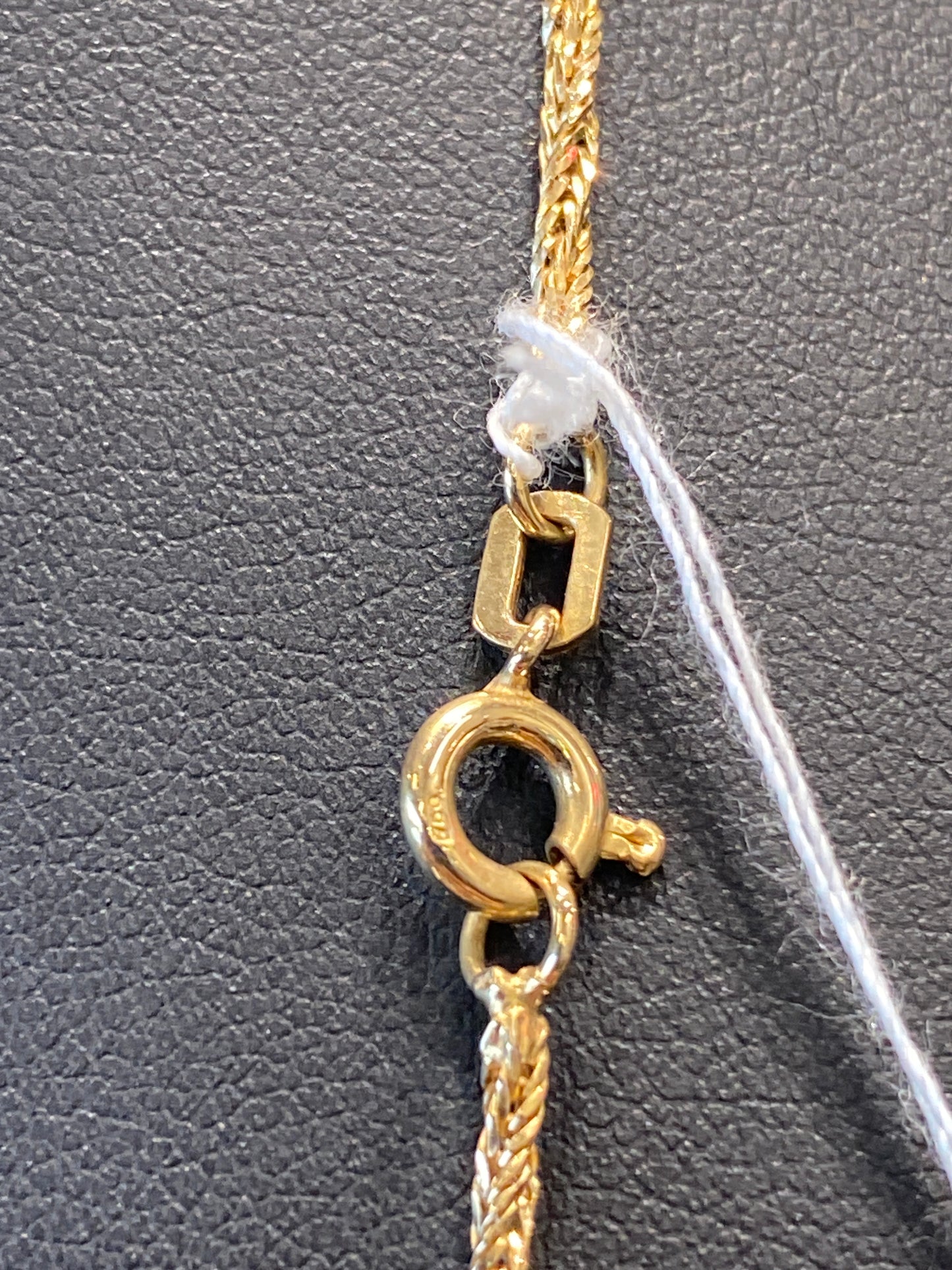 18k Yellow Gold Twist Link Chain