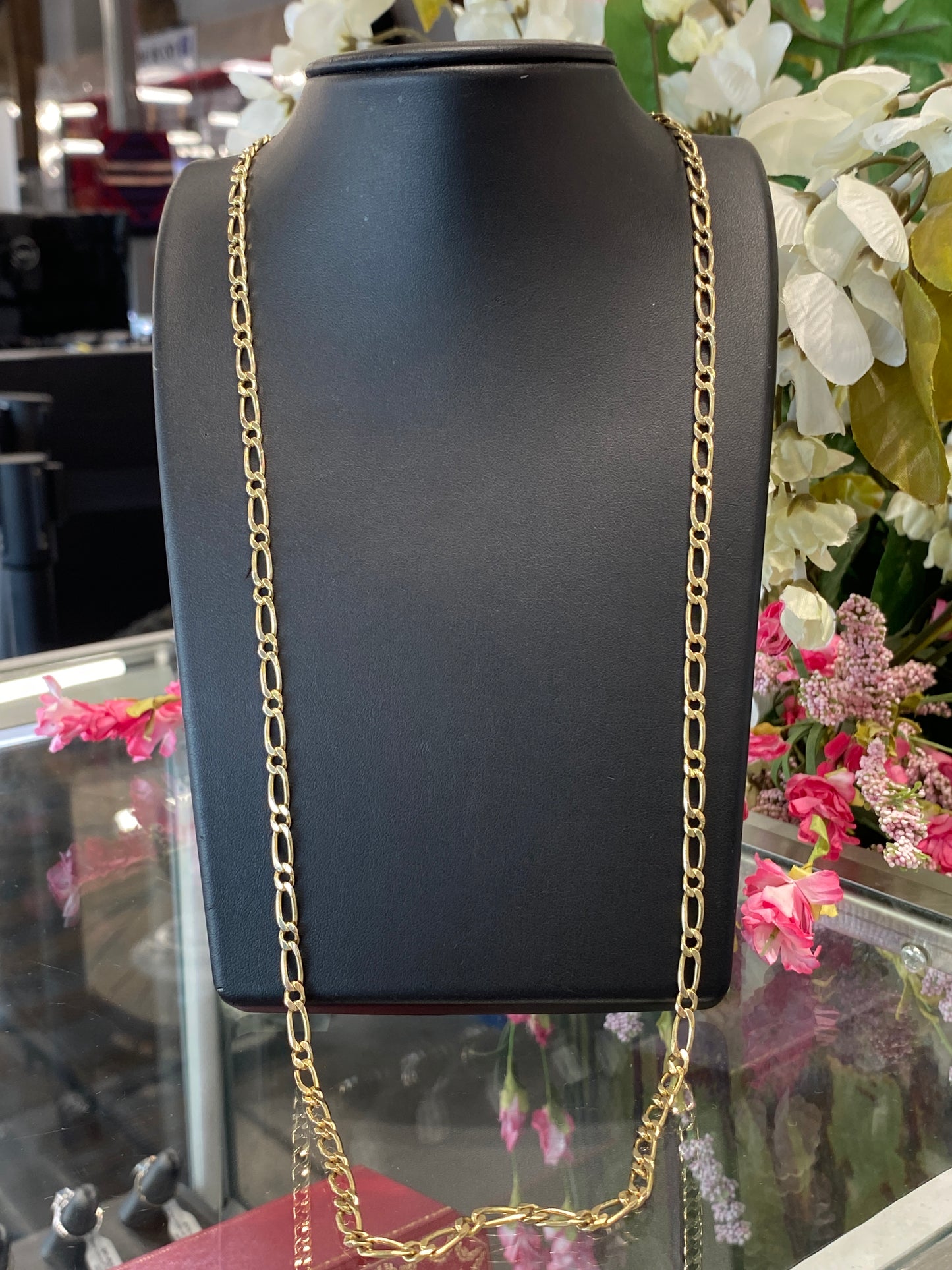 14k Yellow Gold Fígaro Chain