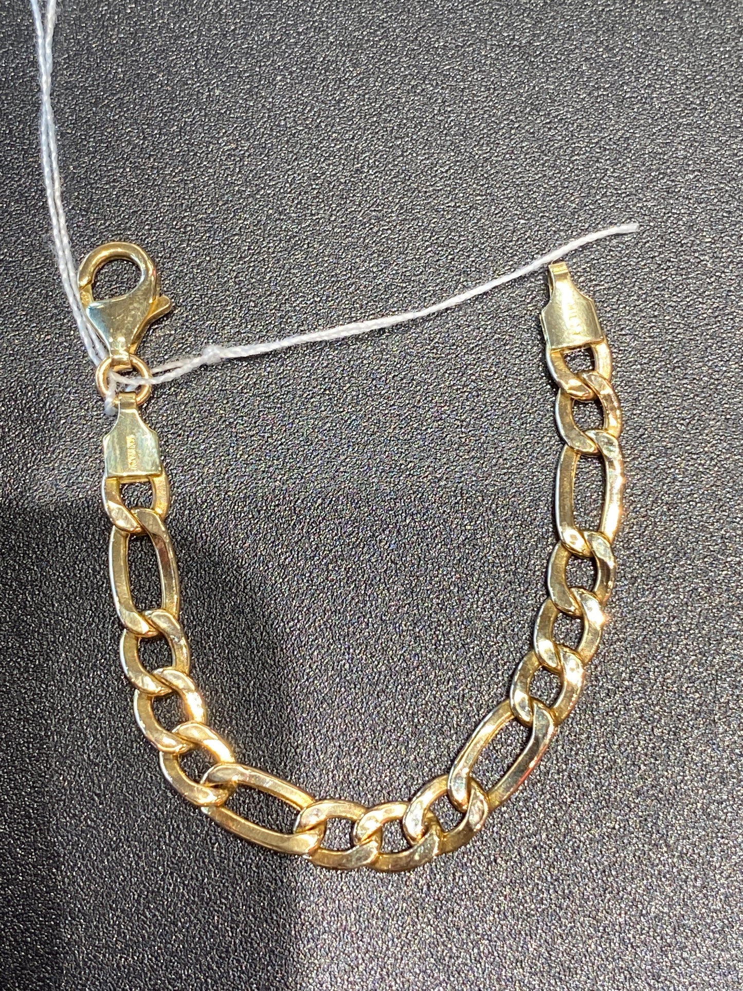 14k Yellow Gold Fígaro Chain Exteder