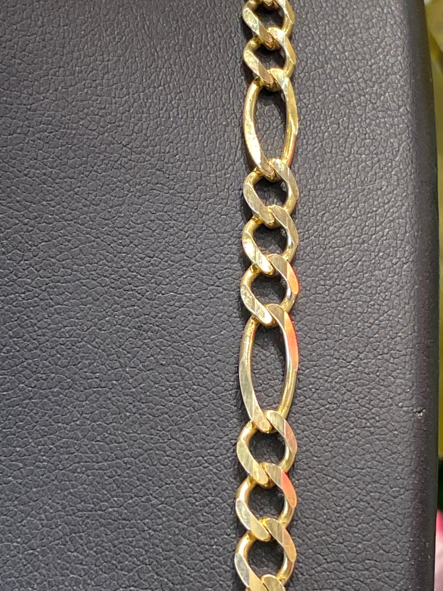 14k Yellow Gold Fígaro Chain
