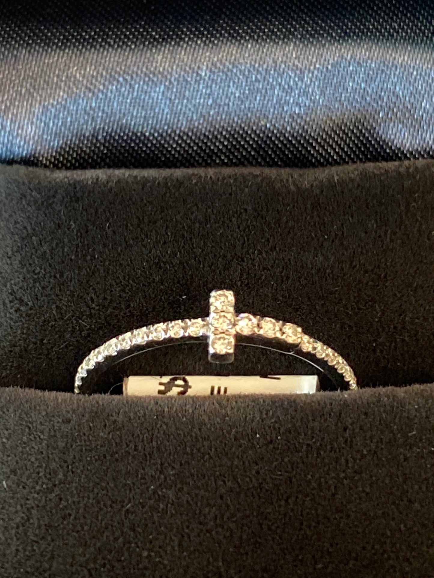 18k White Gold Diamond Tiffany & Co Ring