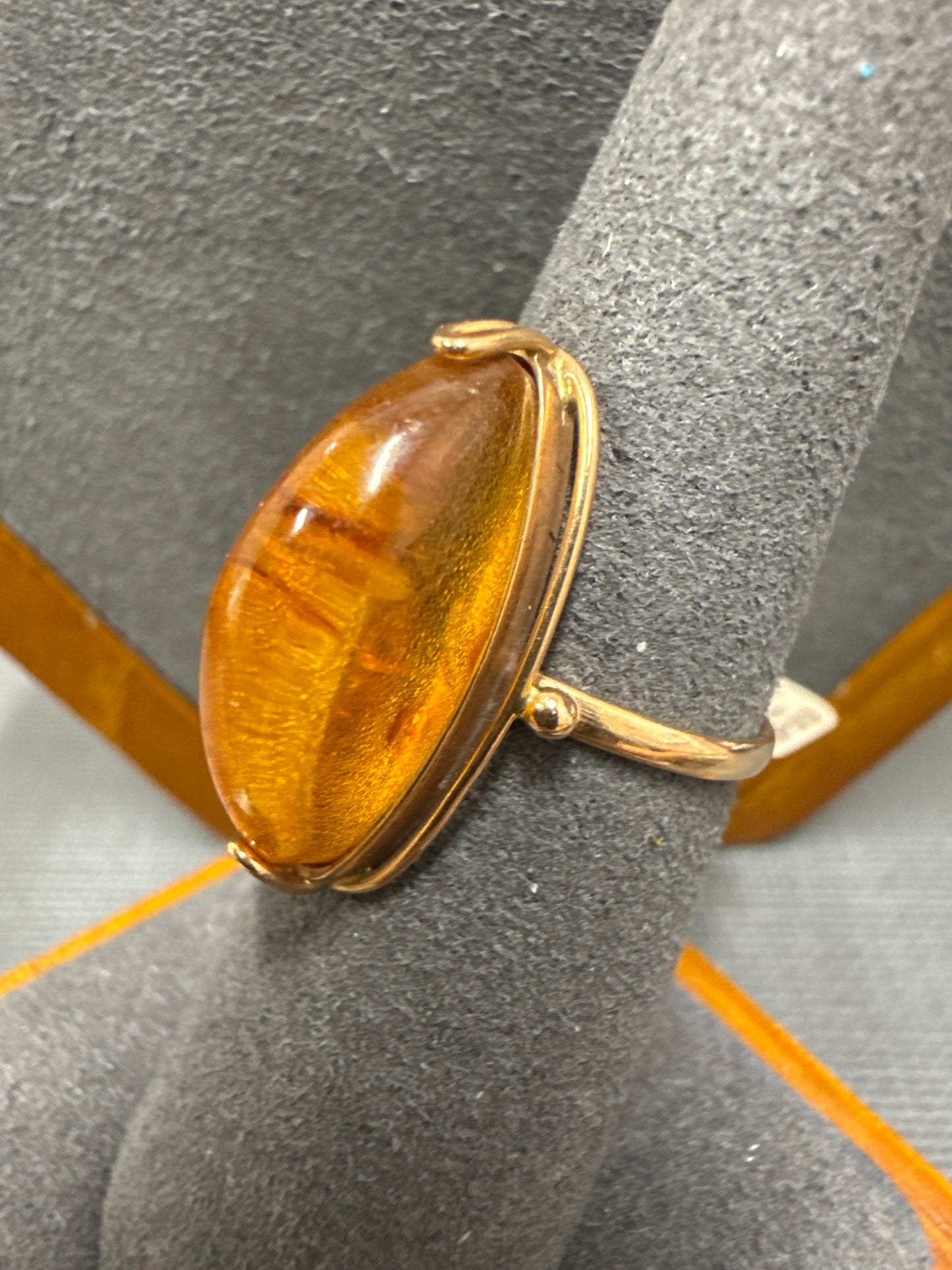Rose gold ring