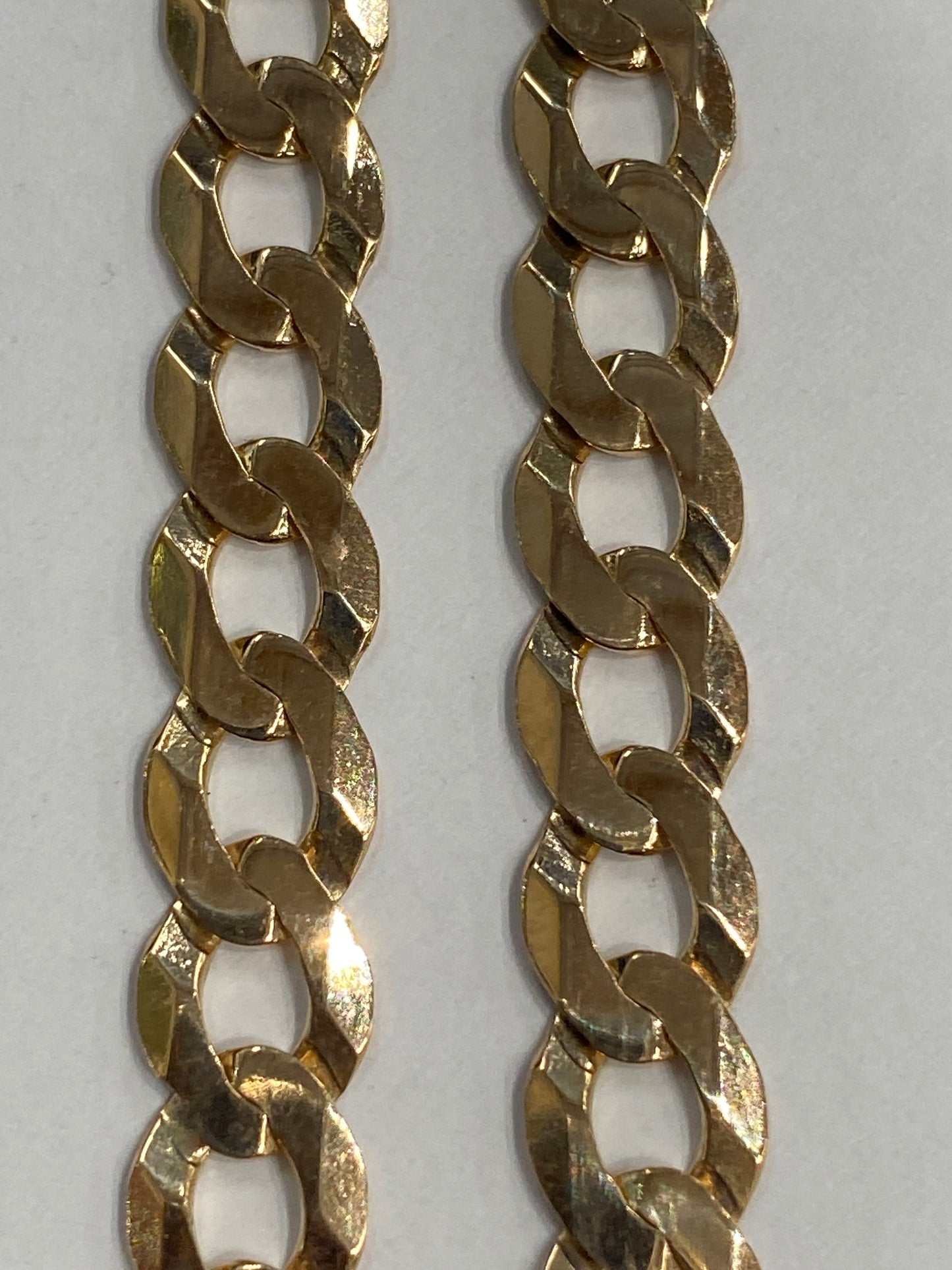 10k Rose Gold Curb Chain