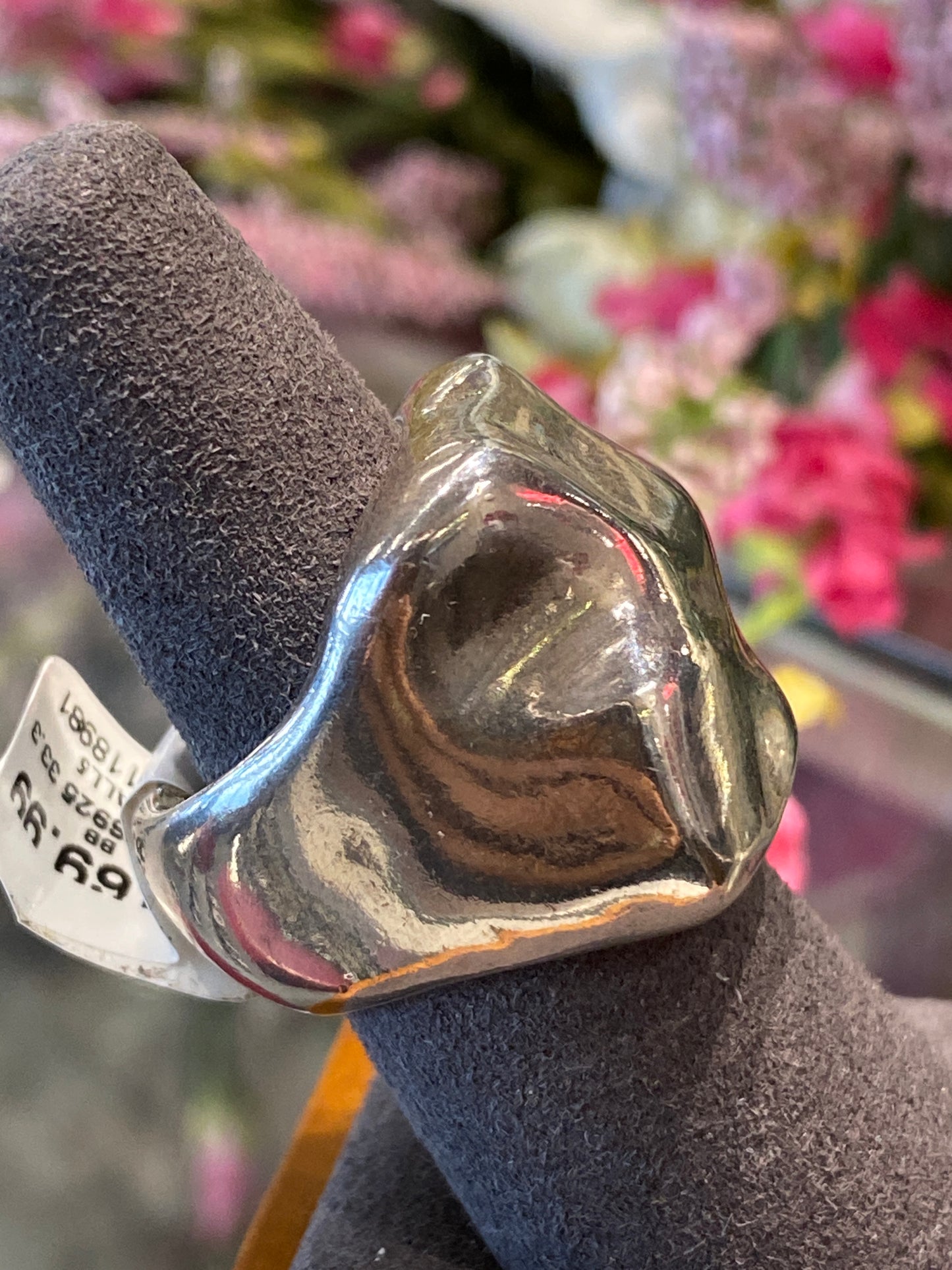 Silver Design Ring