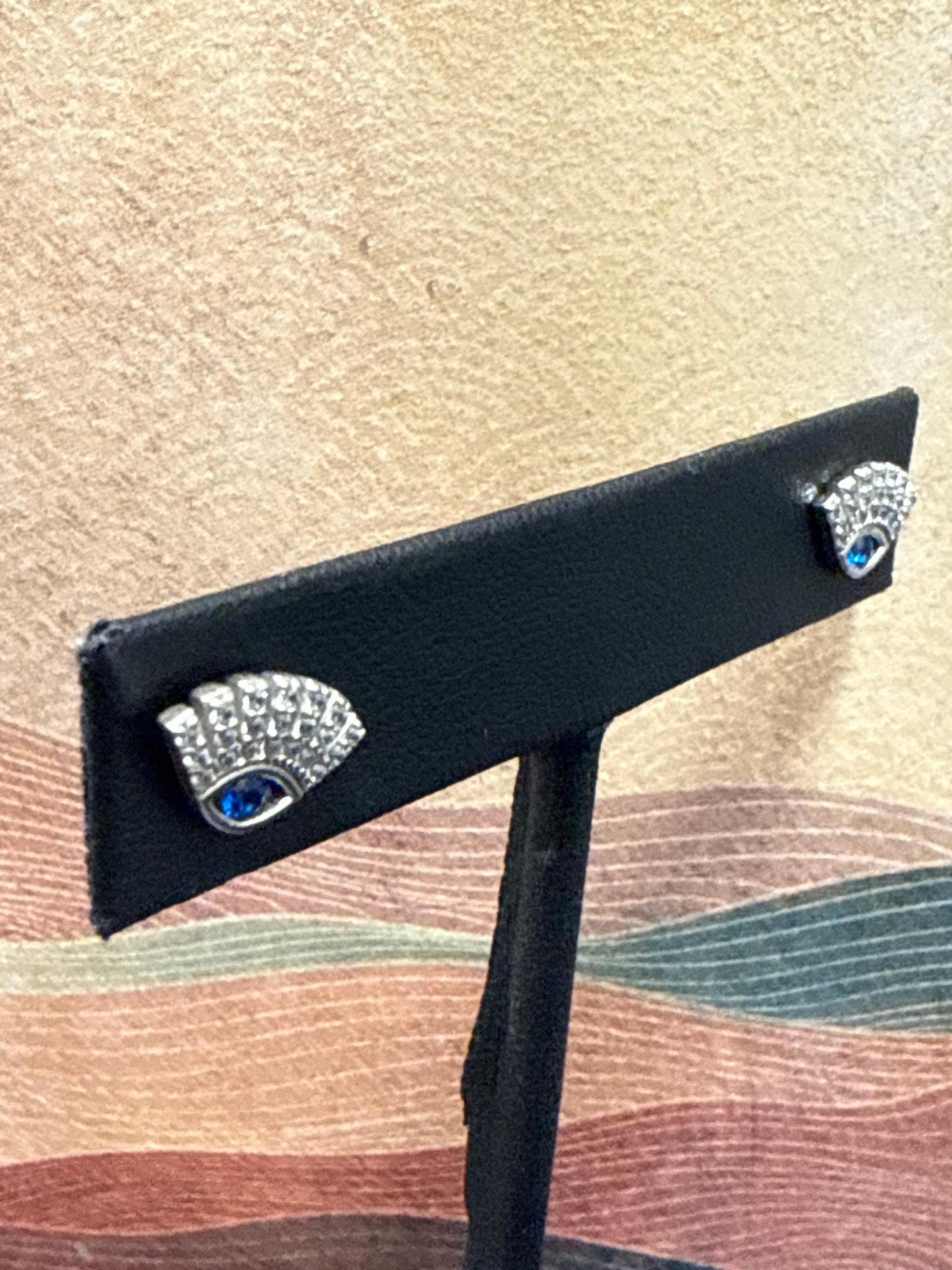 Silver earrings