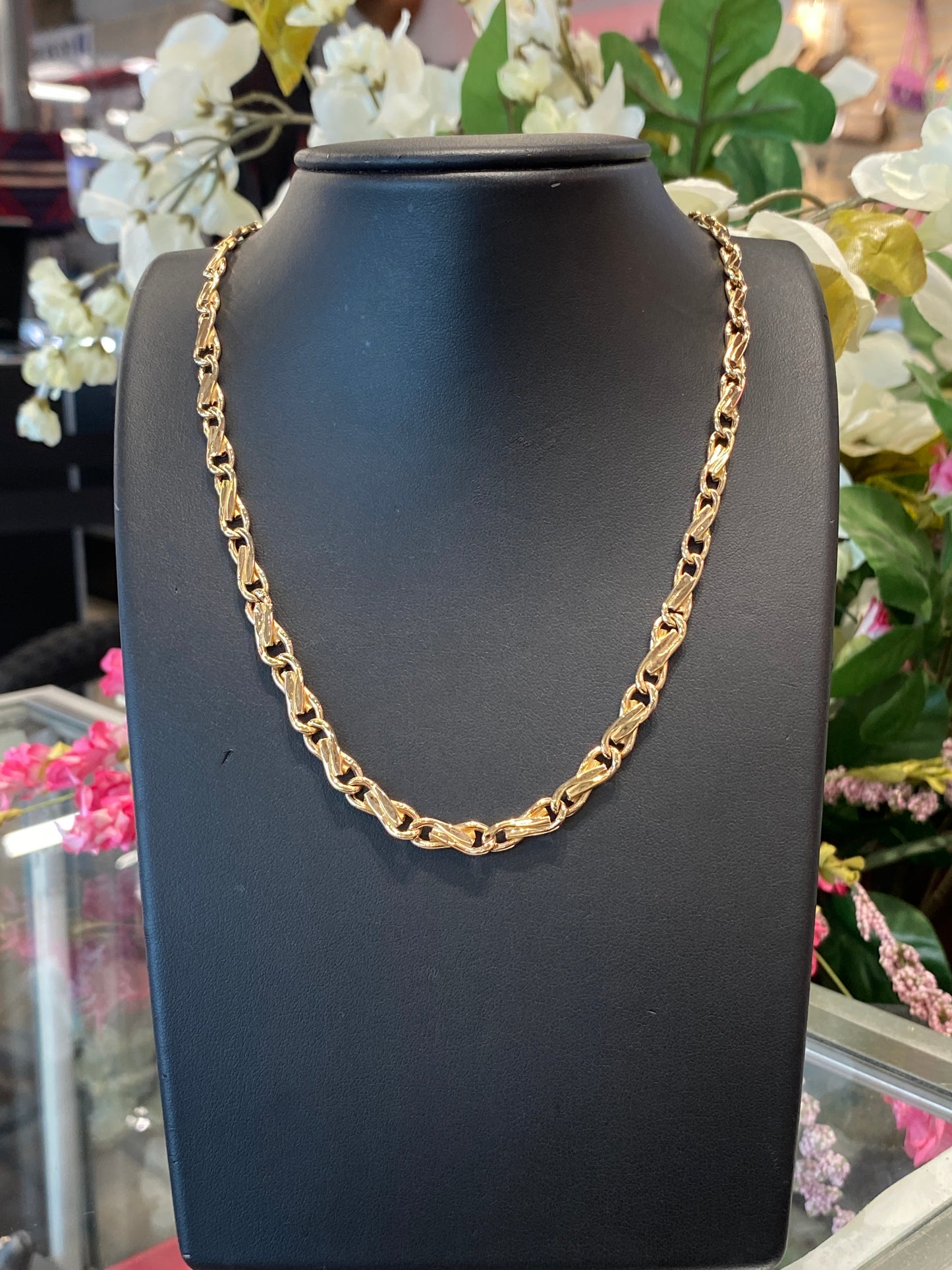 14k Yellow Gold Fashion Chain