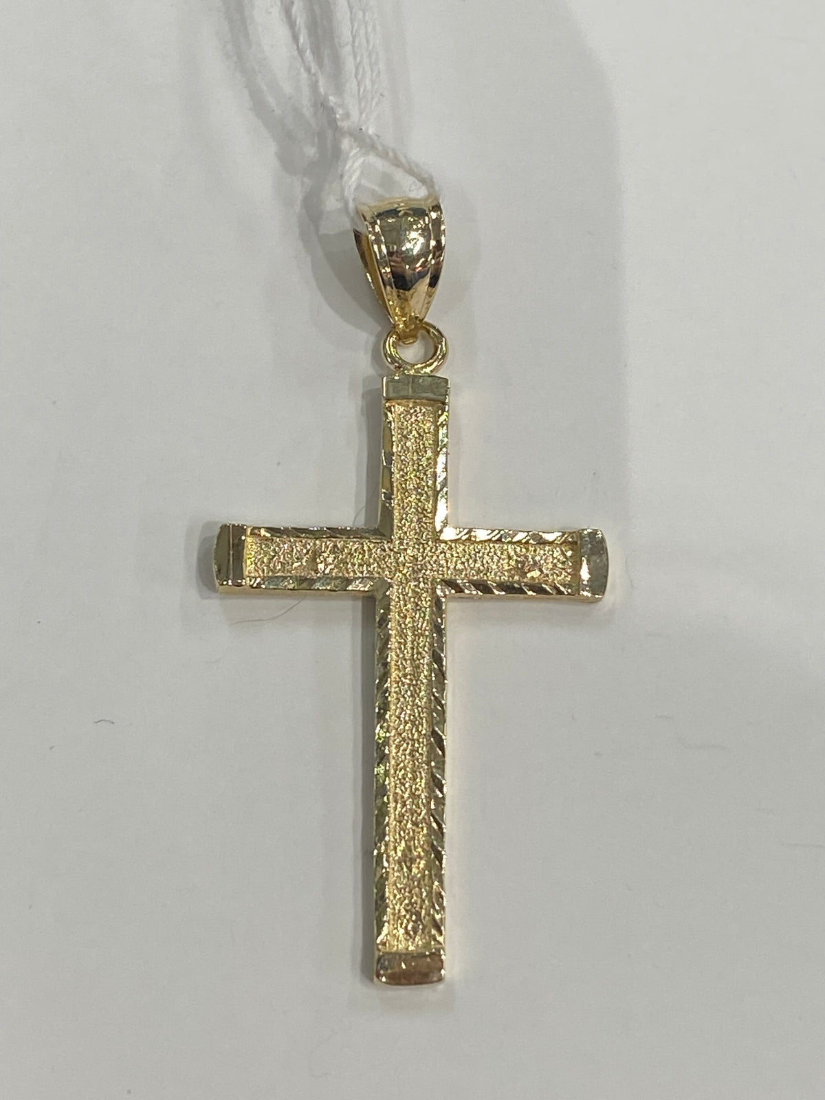 14k Yellow Gold Cross Pendant