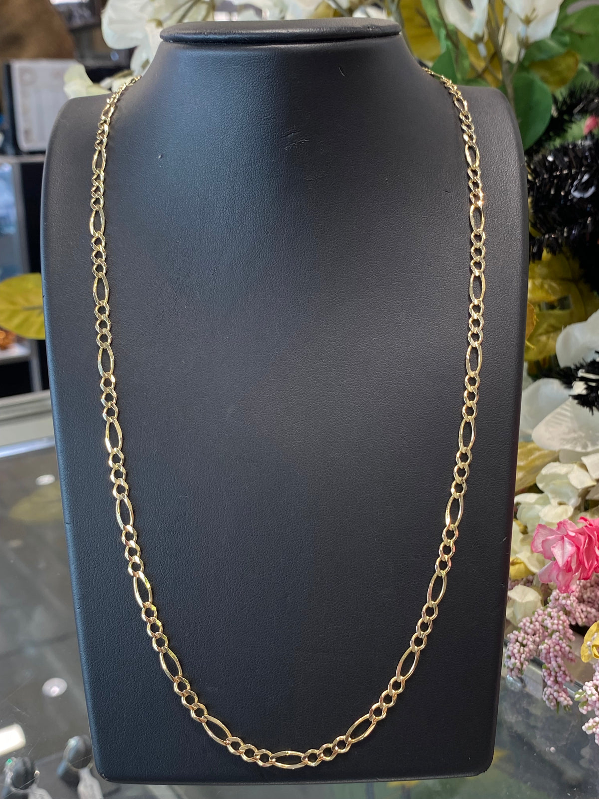 10k Yellow Gold Fígaro Chain