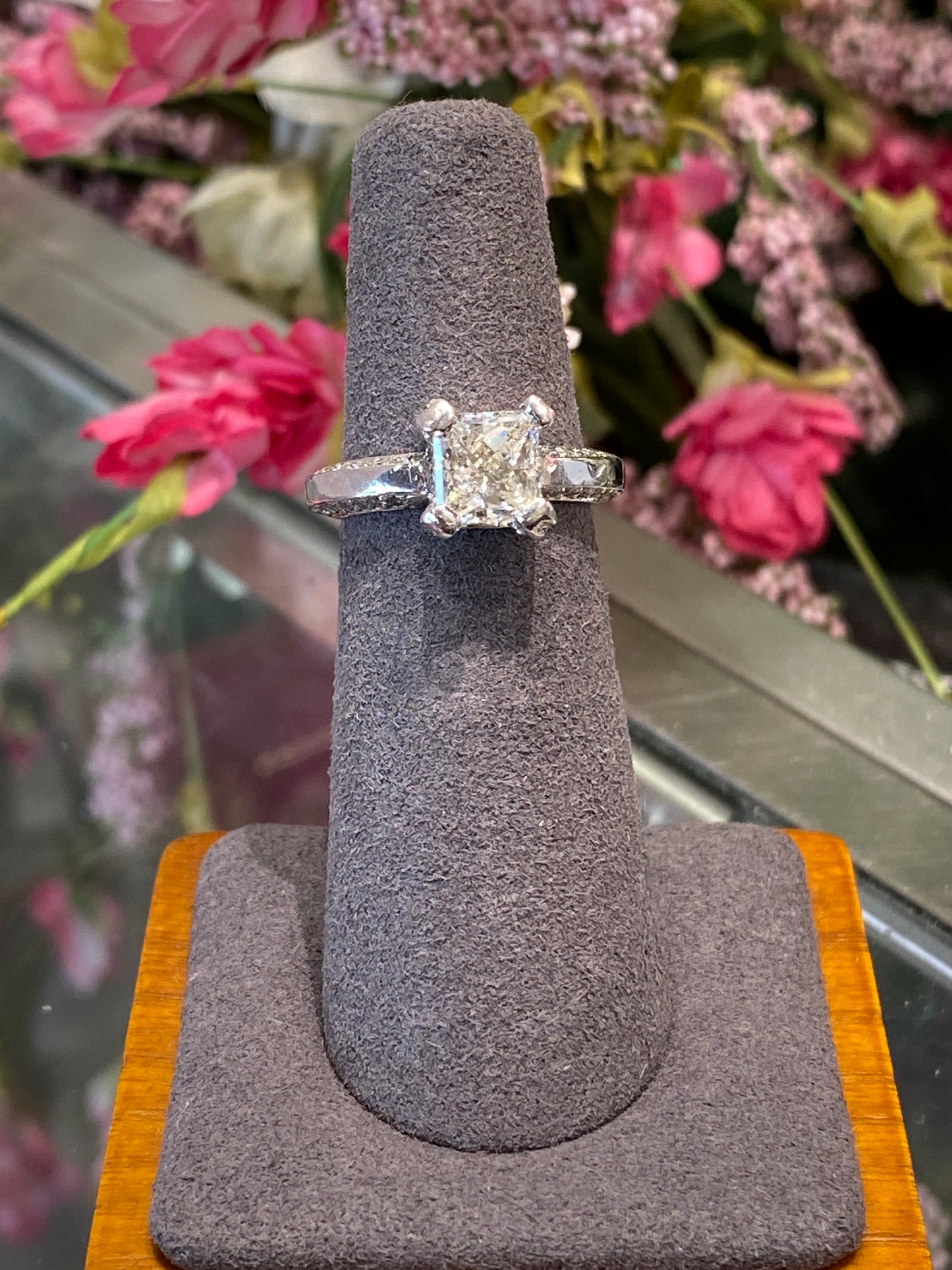 Platinum Diamond Engagement Ring