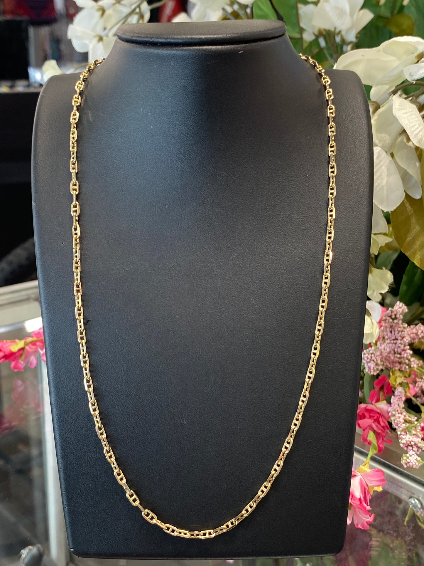 14k Yellow Gold Gucci Style Chain