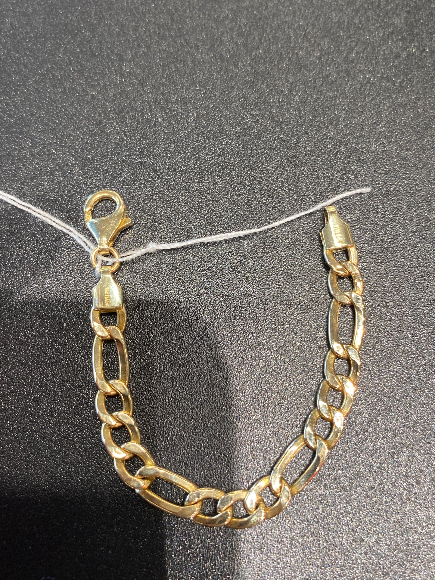 14k Yellow Gold Fígaro Chain Exteder