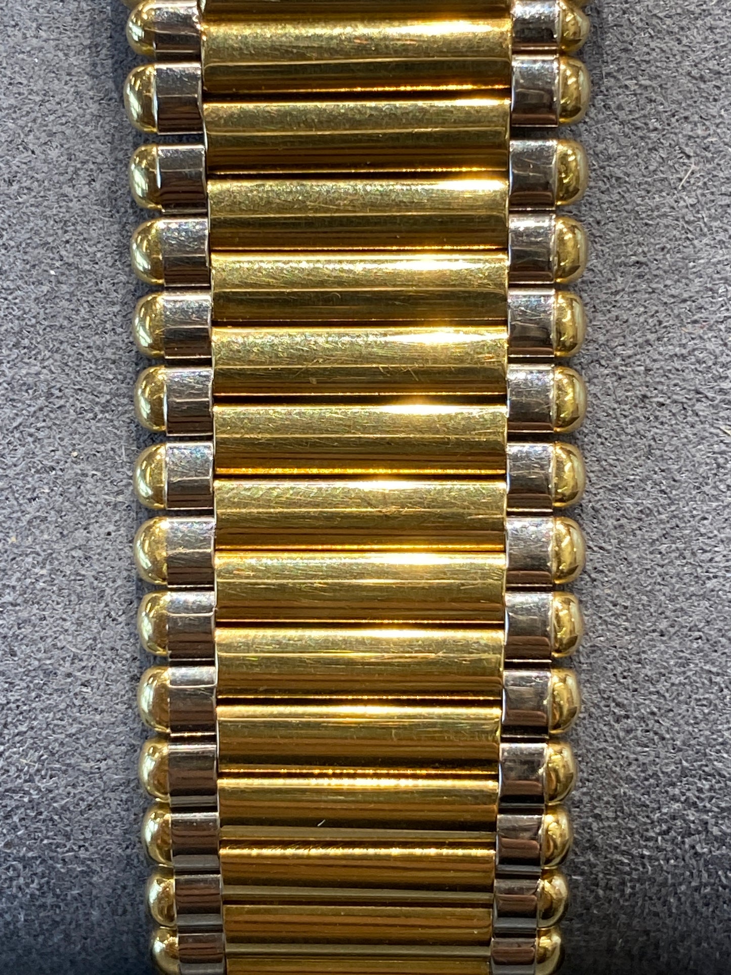 Jean Lassale 18k Two Tone Gold Watch