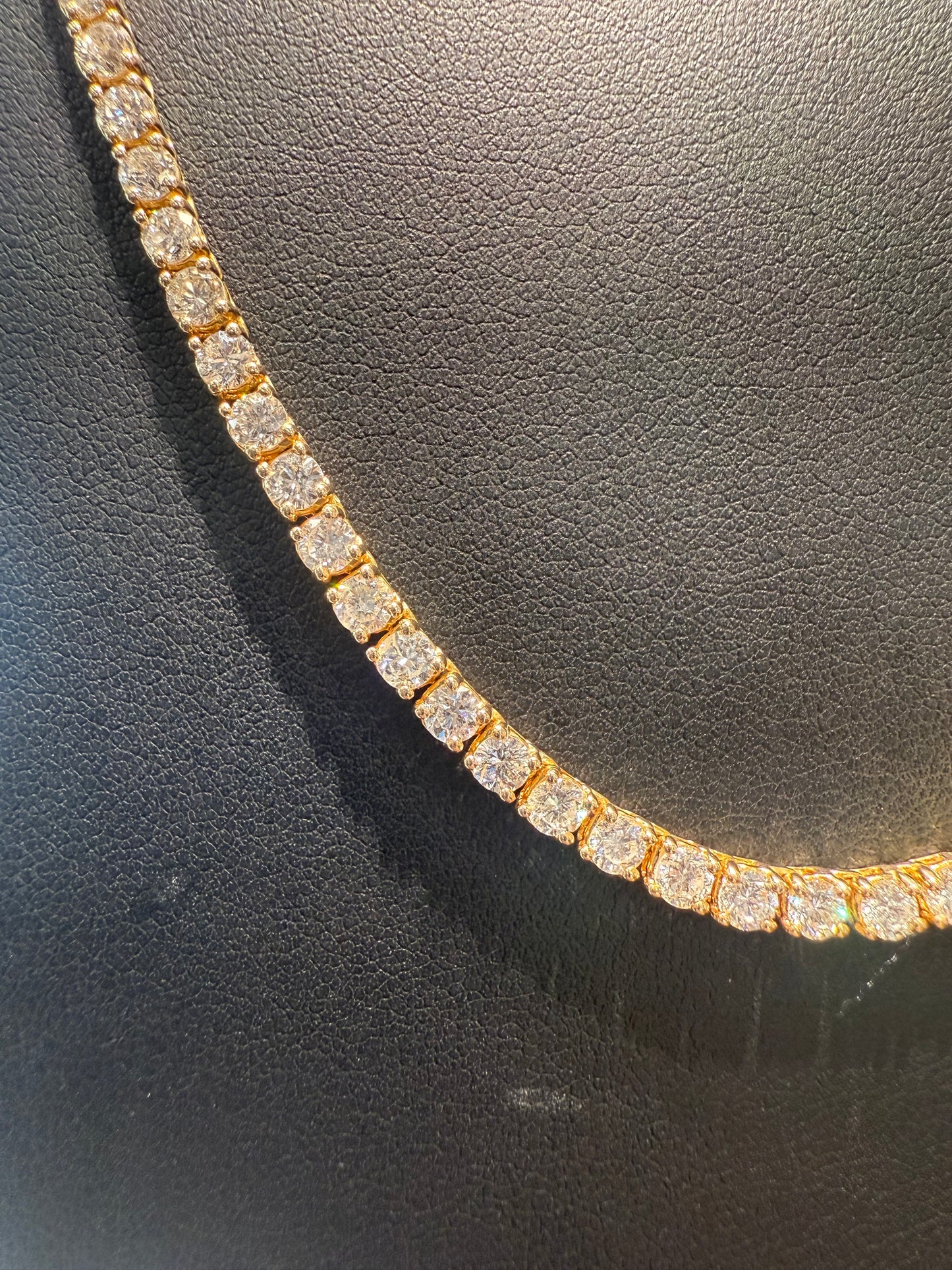 Gold diamond chain