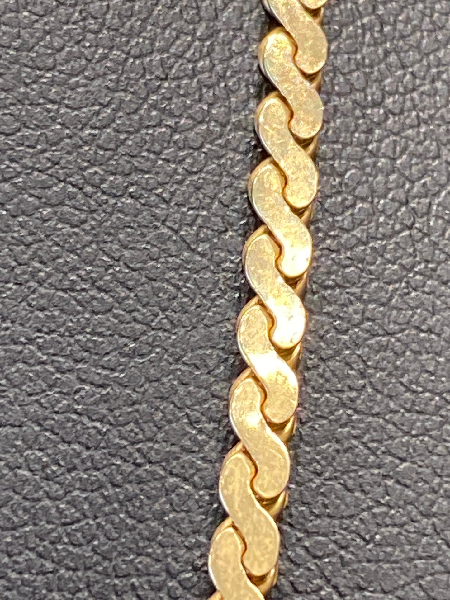 14k Yellow Gold Serpentine Chain