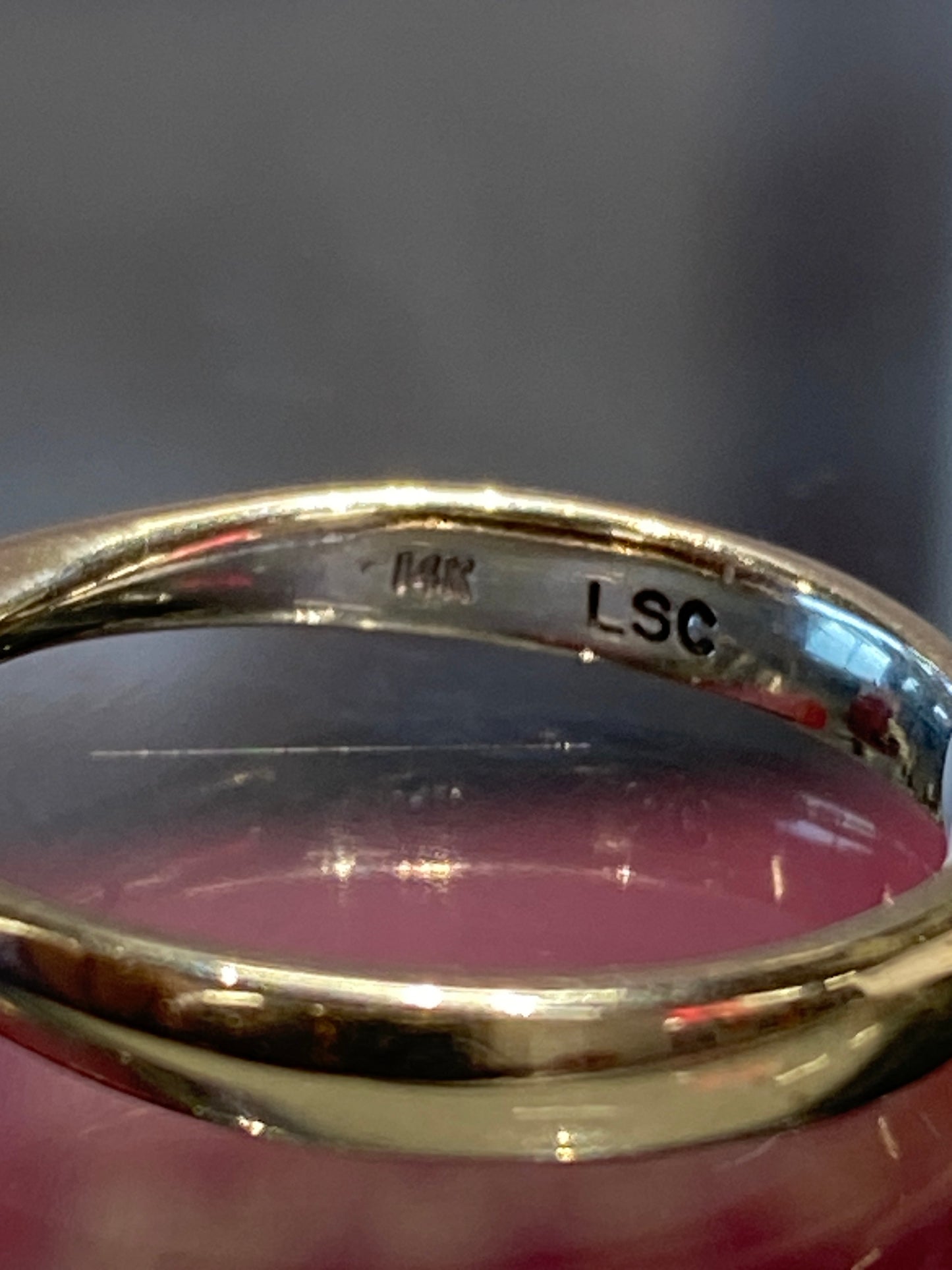 14k White Gold Engagement Ring
