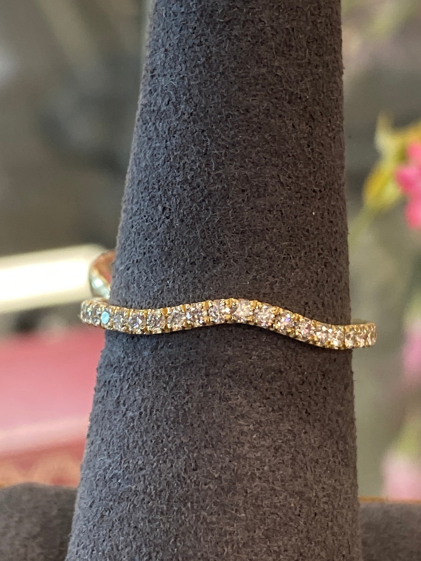 14k Yellow Gold Diamond Wedding Set