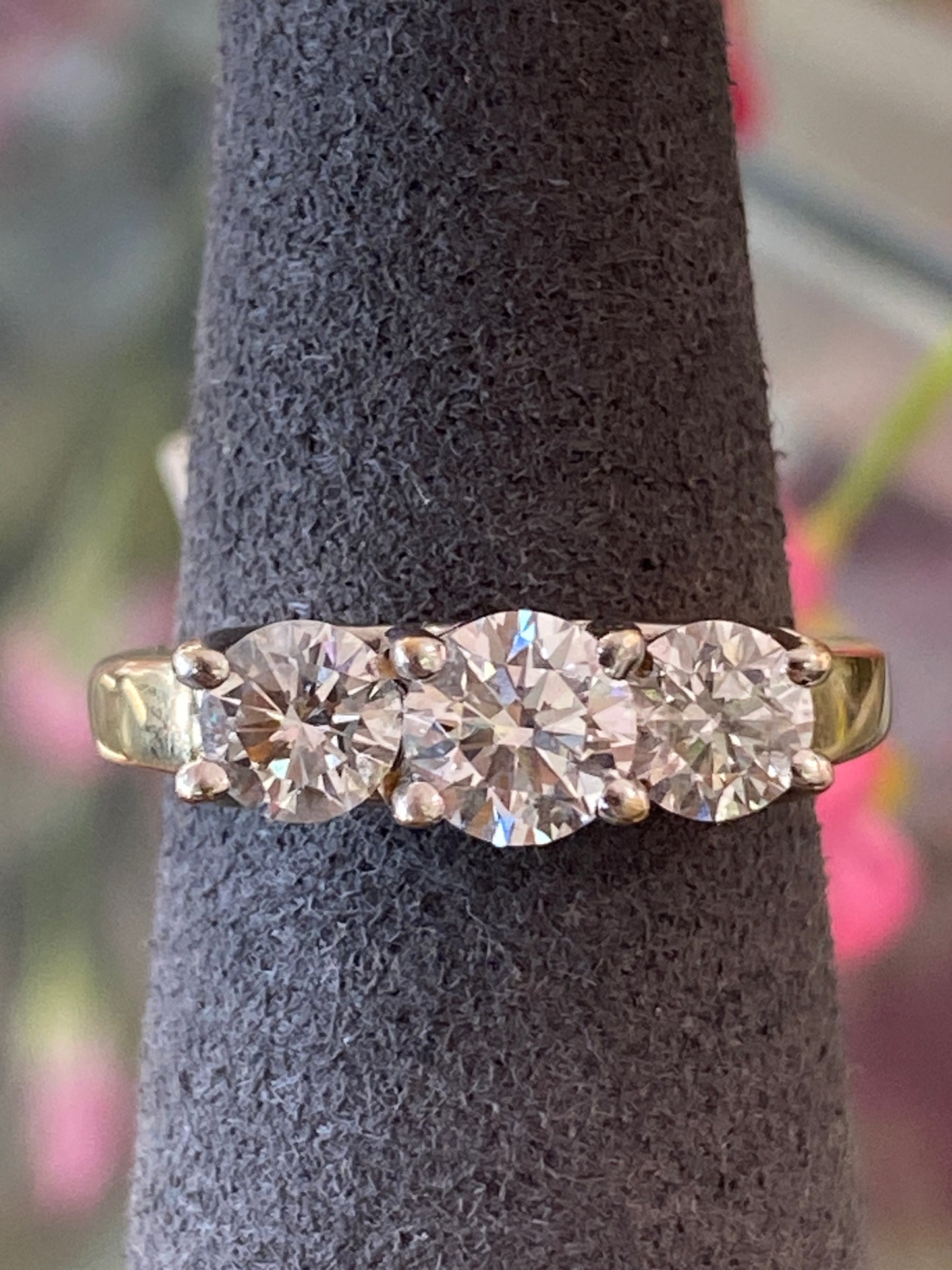 14k Yellow Gold Engagement Ring