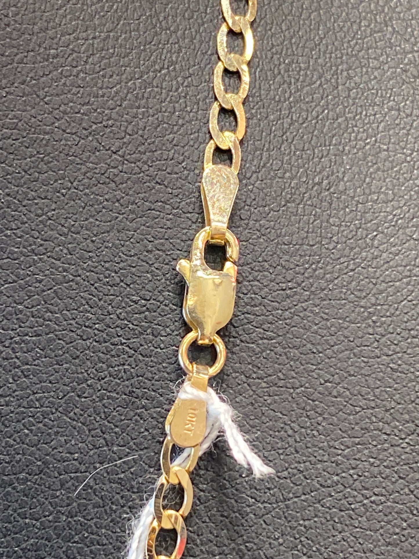 10k Yellow Gold Curb Chain