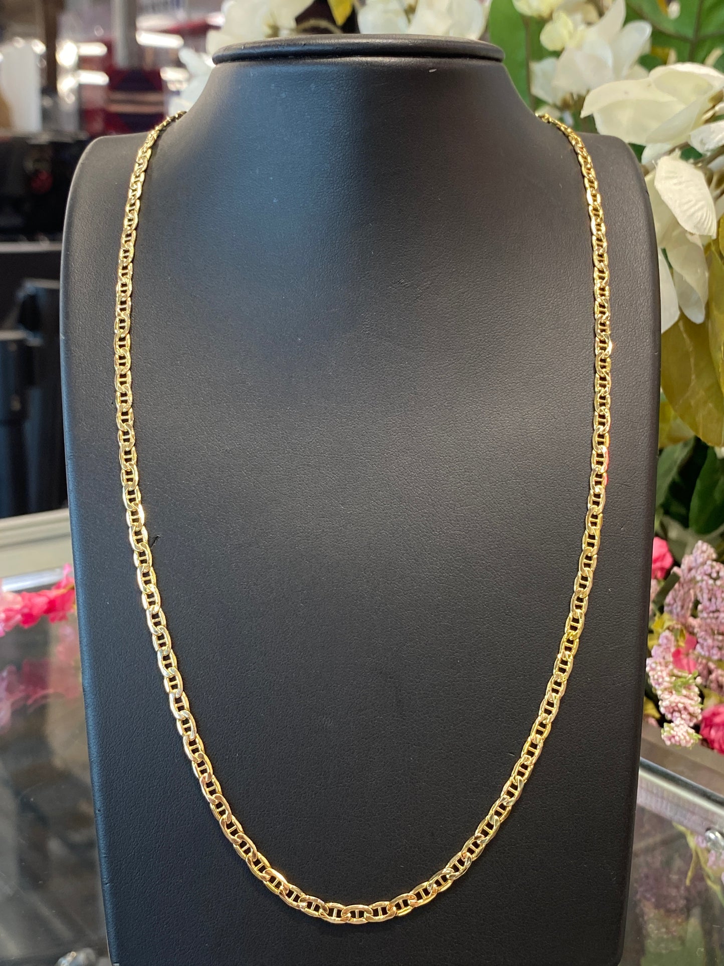 14k Yellow Gold Gucci Style Chain