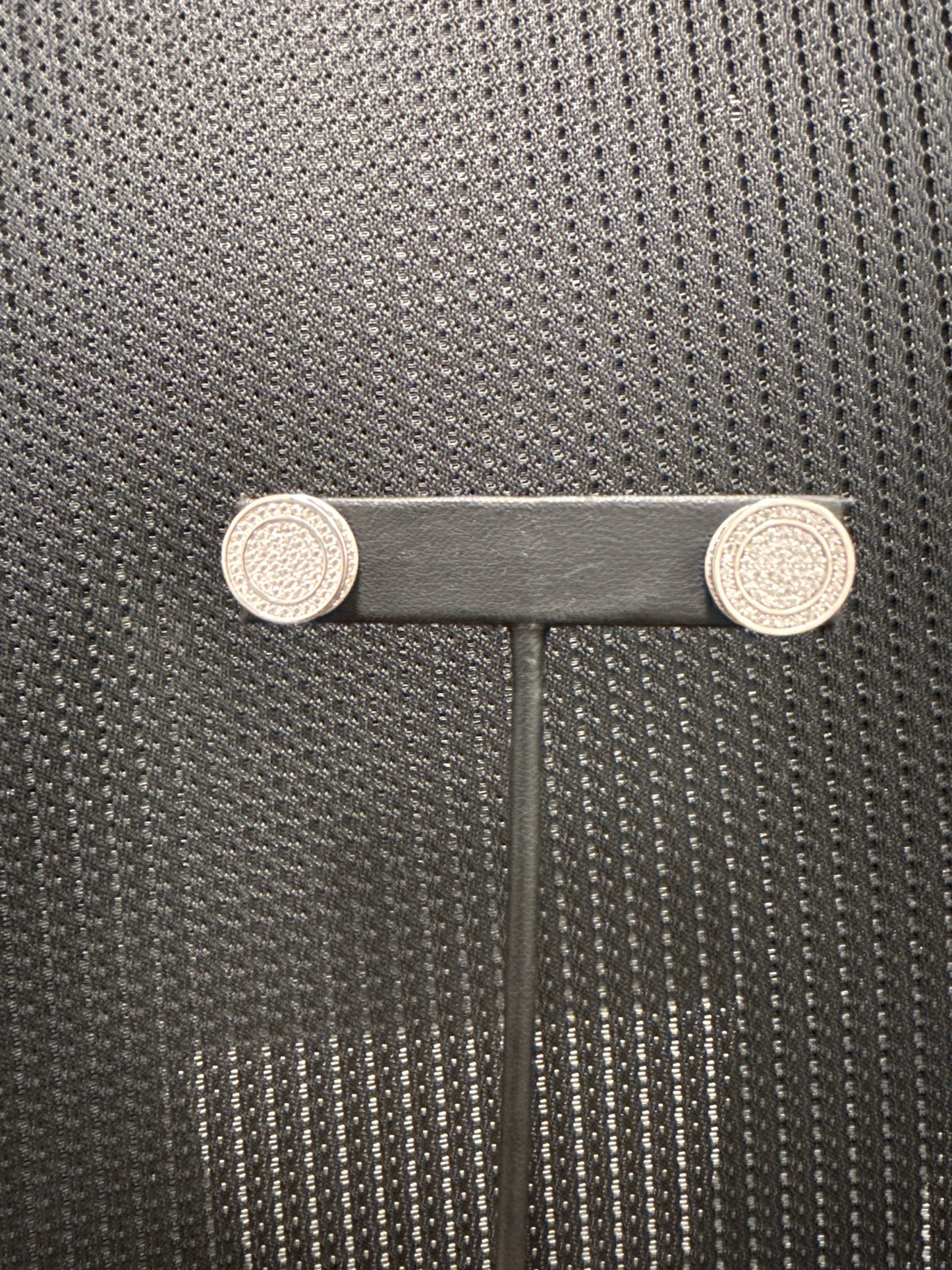 Silver earrings